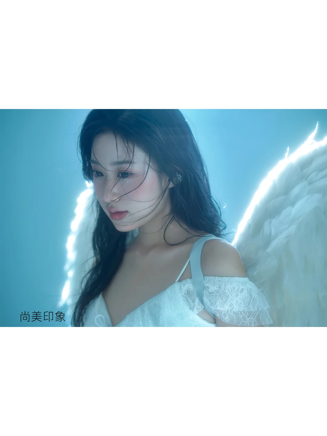 坠入人间的神明少女🕊️🪽天使写真