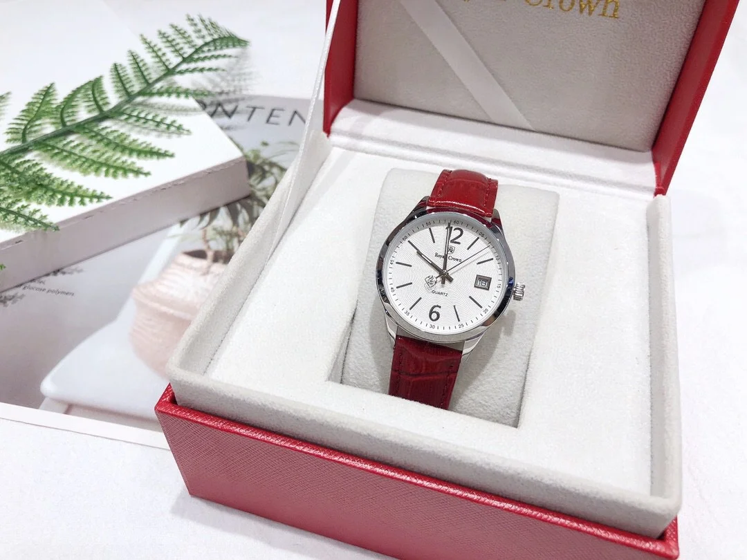 简约通勤百搭休闲女表[玫瑰]