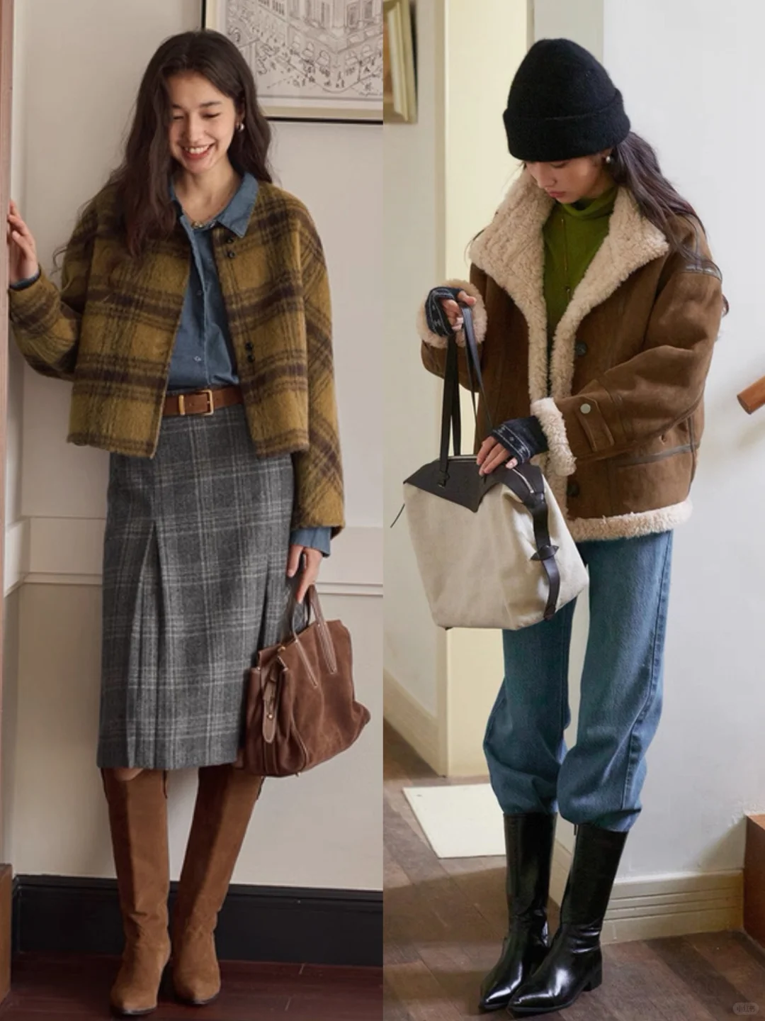 “复古色彩叠穿”法式穿搭：Solighter