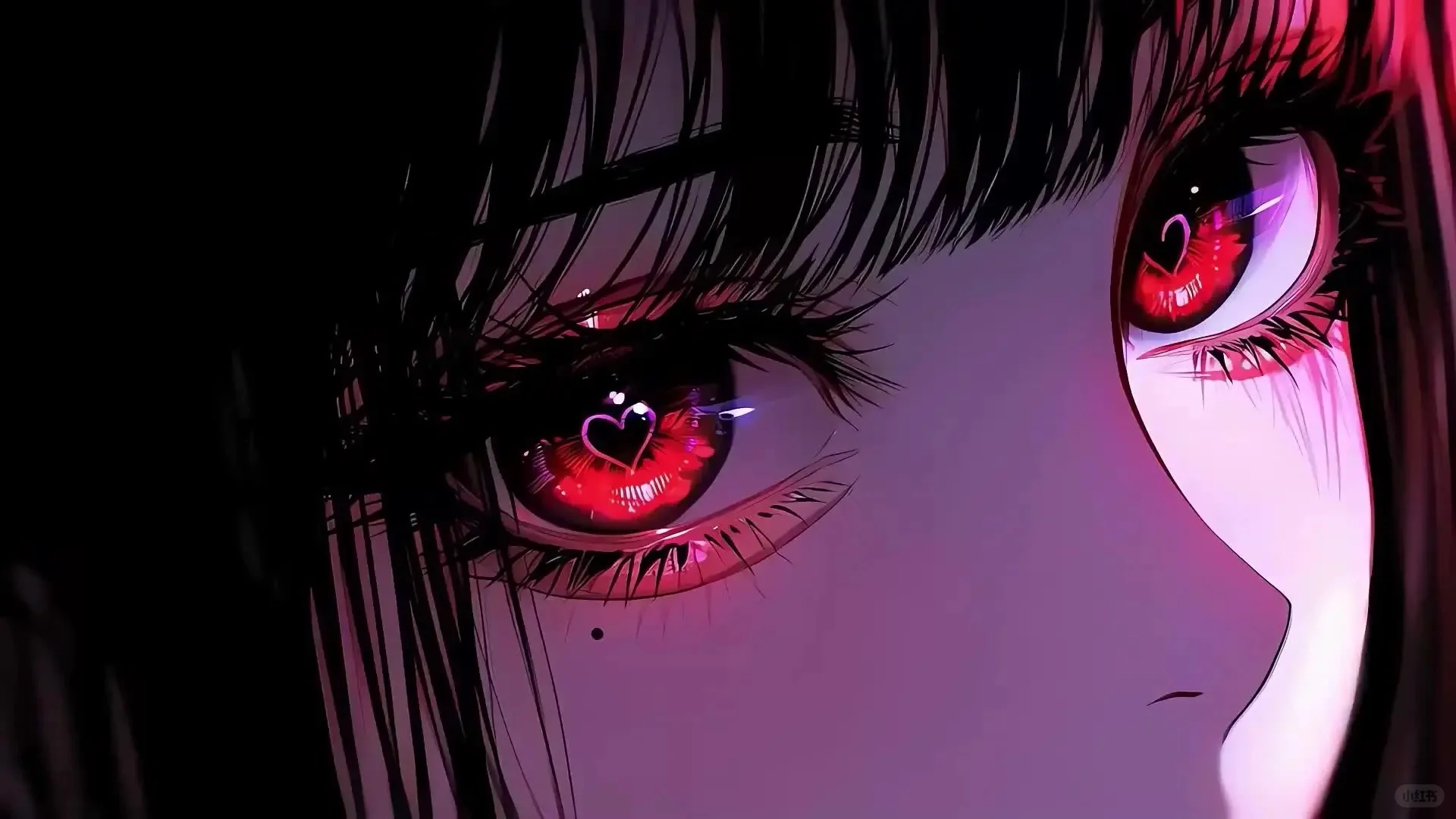 这眼睛 是心动的感觉 平板动态壁纸