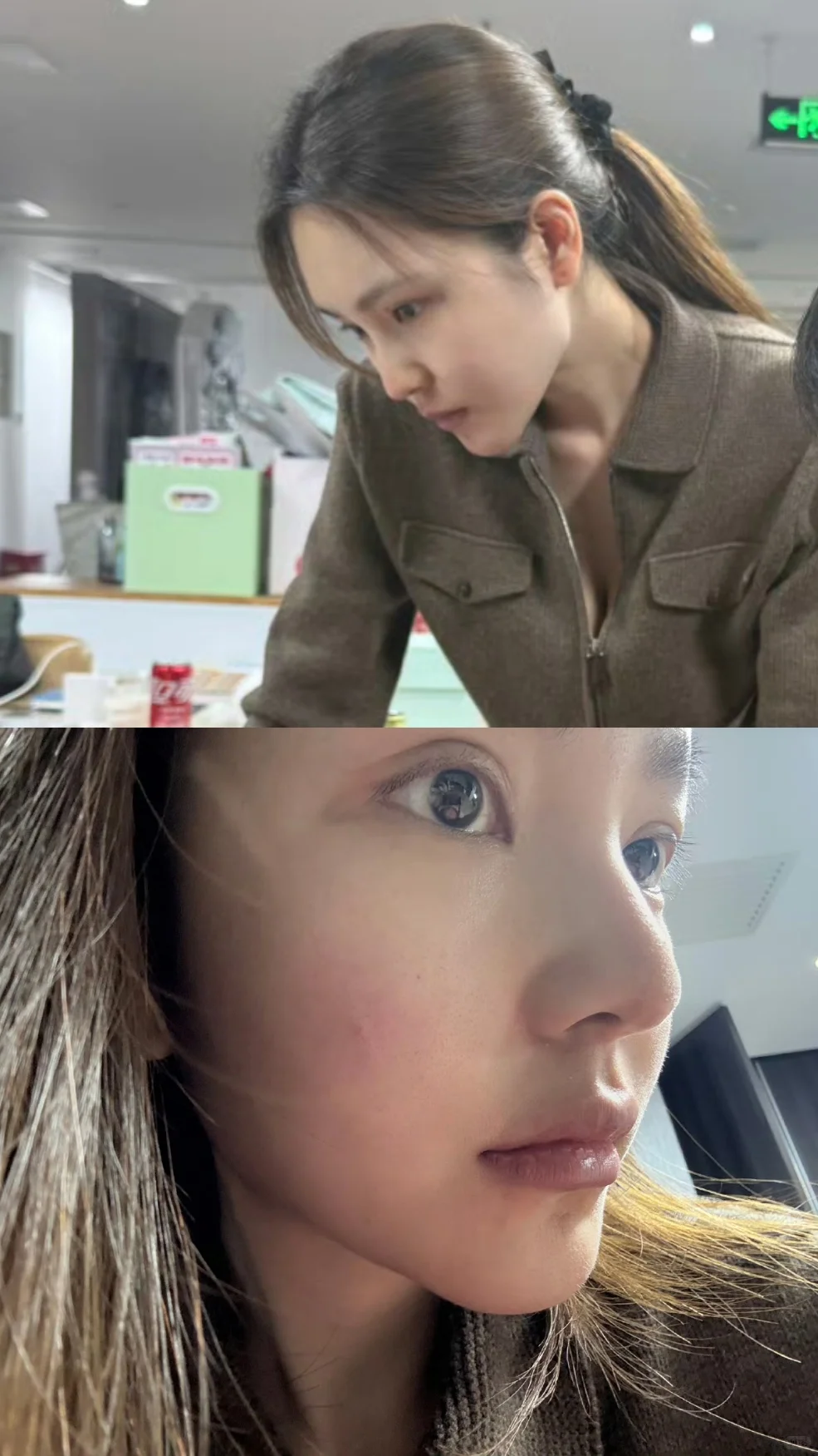 周扬青素颜竟然看起来很舒服诶…