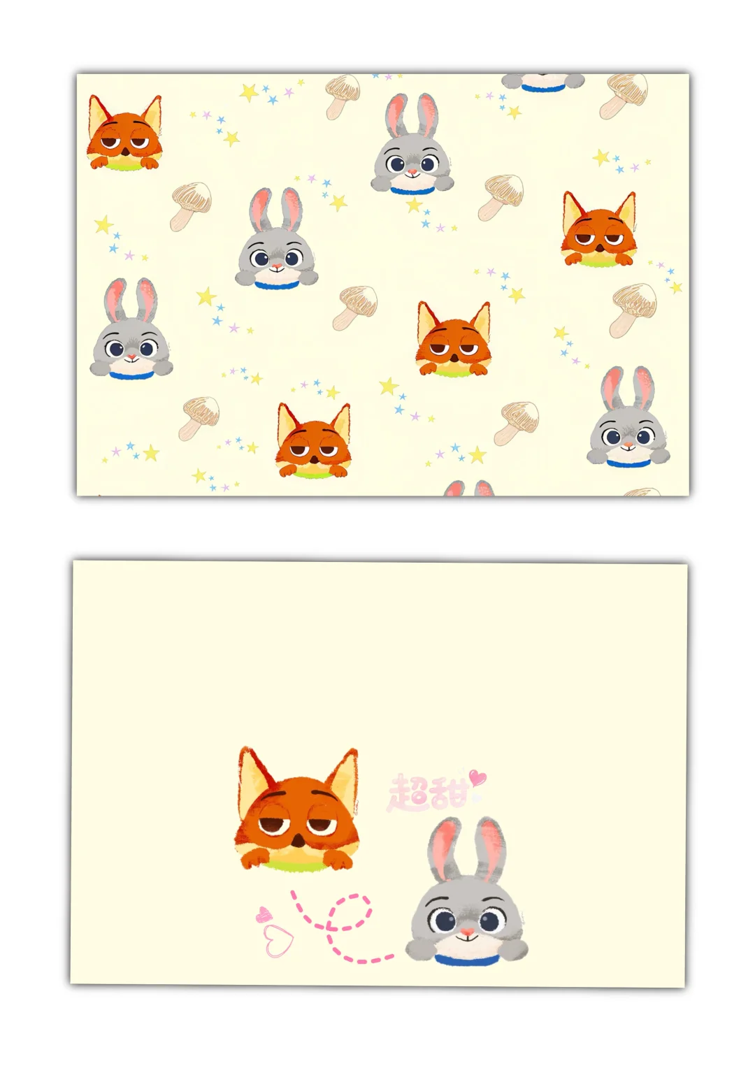 疯狂动物城壁纸｜🐰🦊真的好可爱！好治愈❗️