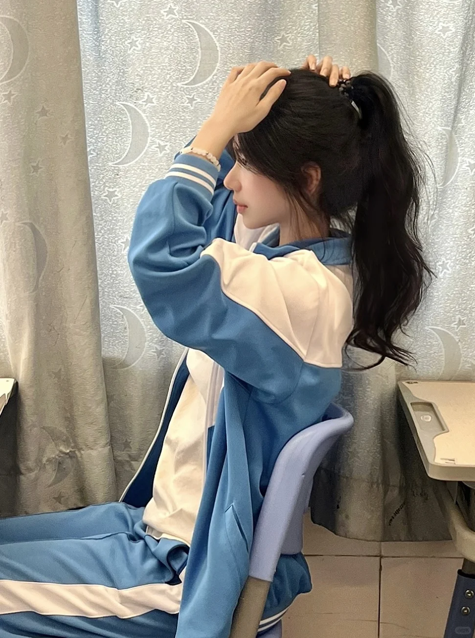 05女高｜高颅顶➕高马尾真是青春感的尽头