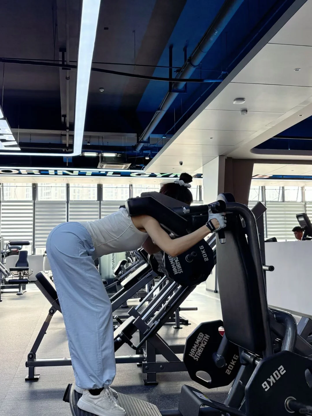 台州黄岩女教练健身房的一天🏋️‍♀️