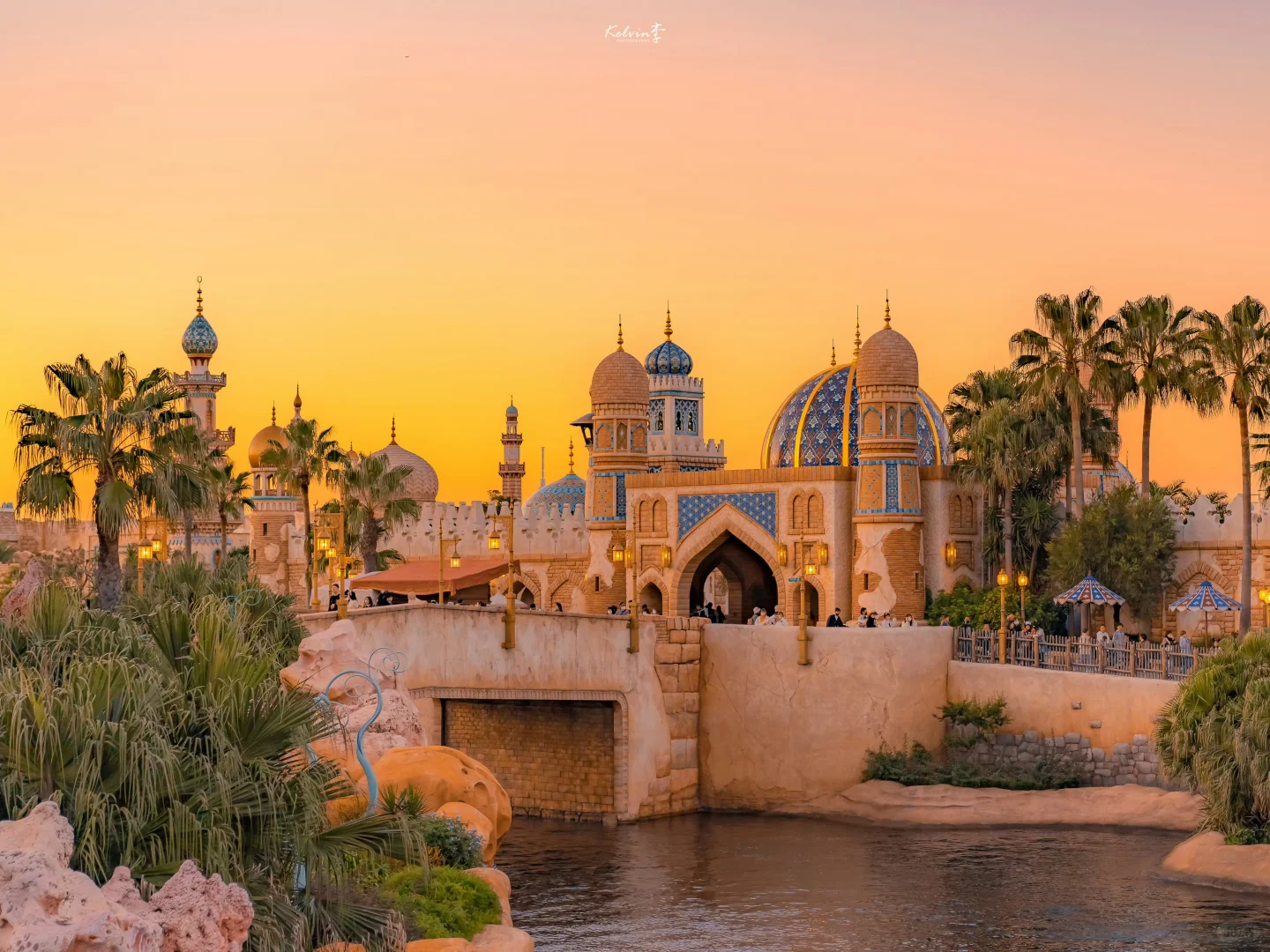 迪士尼的日落🌄