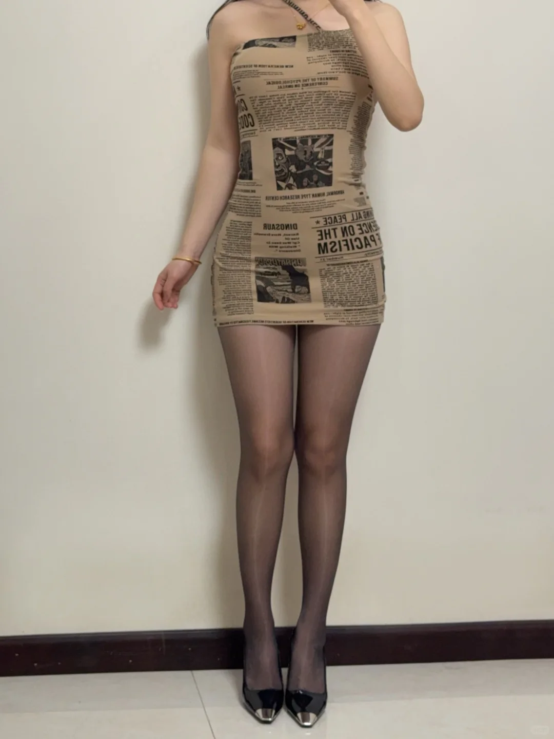 包臀裙黑丝显身材穿搭 | 穿身材作弊神器！