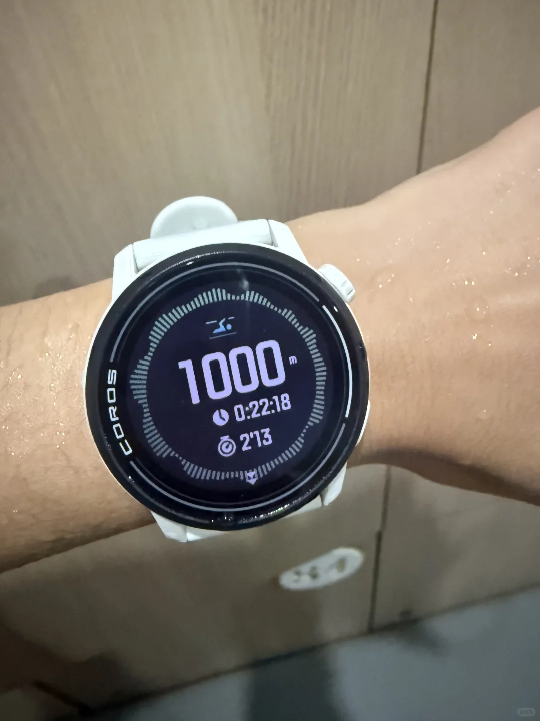 中年女泳士游泳1000米最佳成绩