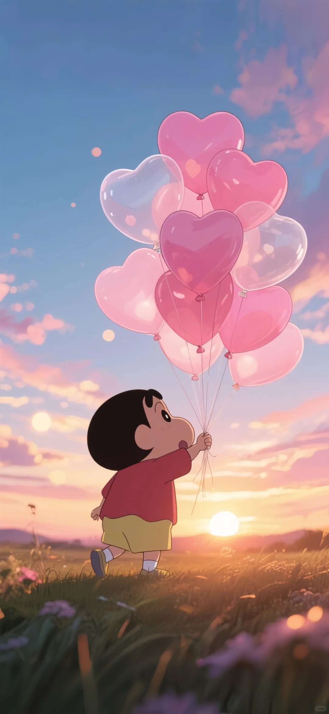 小新壁纸｜晚霞都变得甜甜的✨