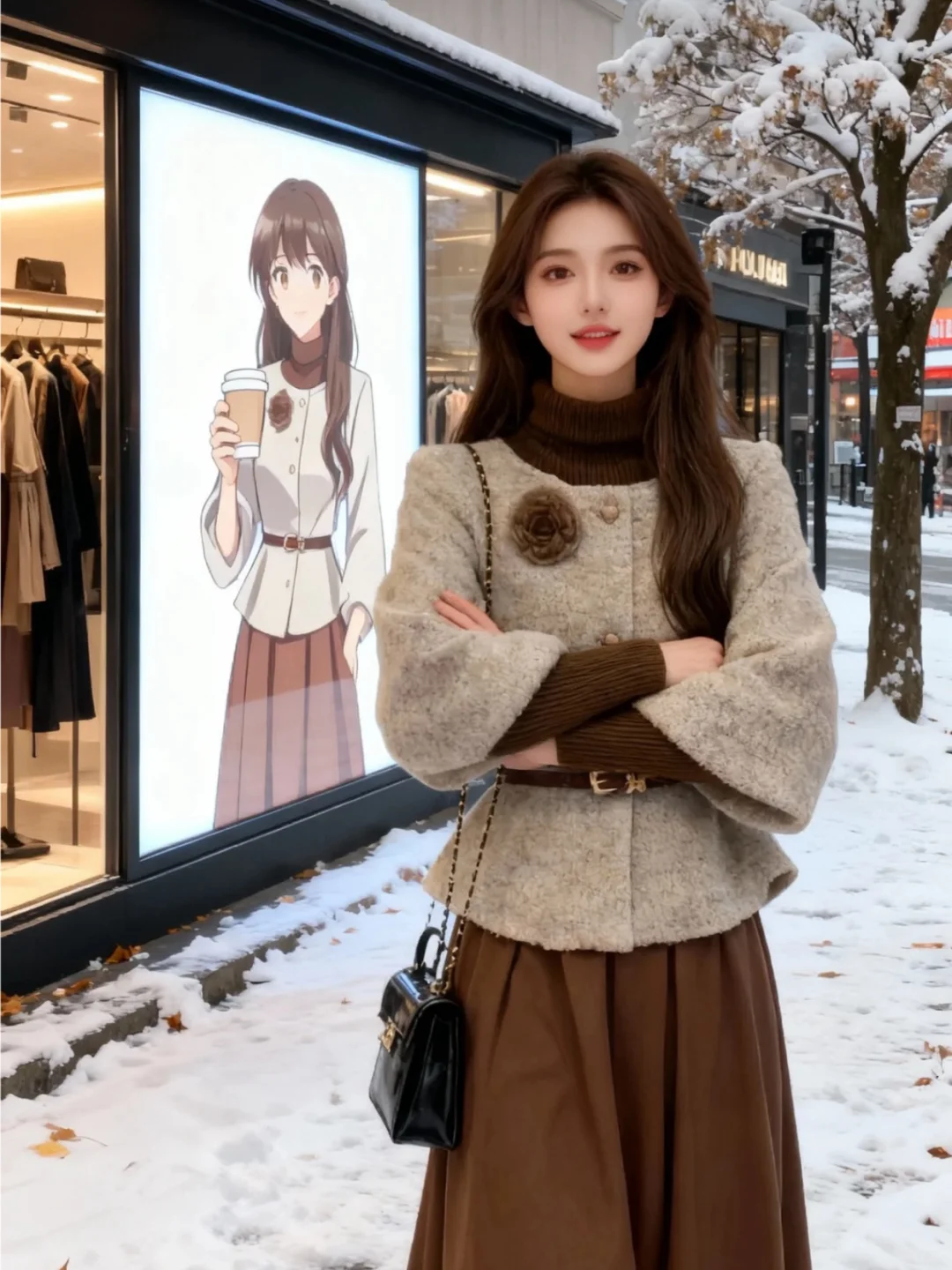 AI女装带货，一个指令就够了效率高到离谱