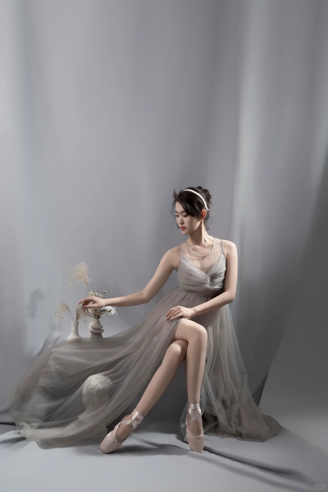 舞蹈写真 📷看，我把自己跳进了一幅画里