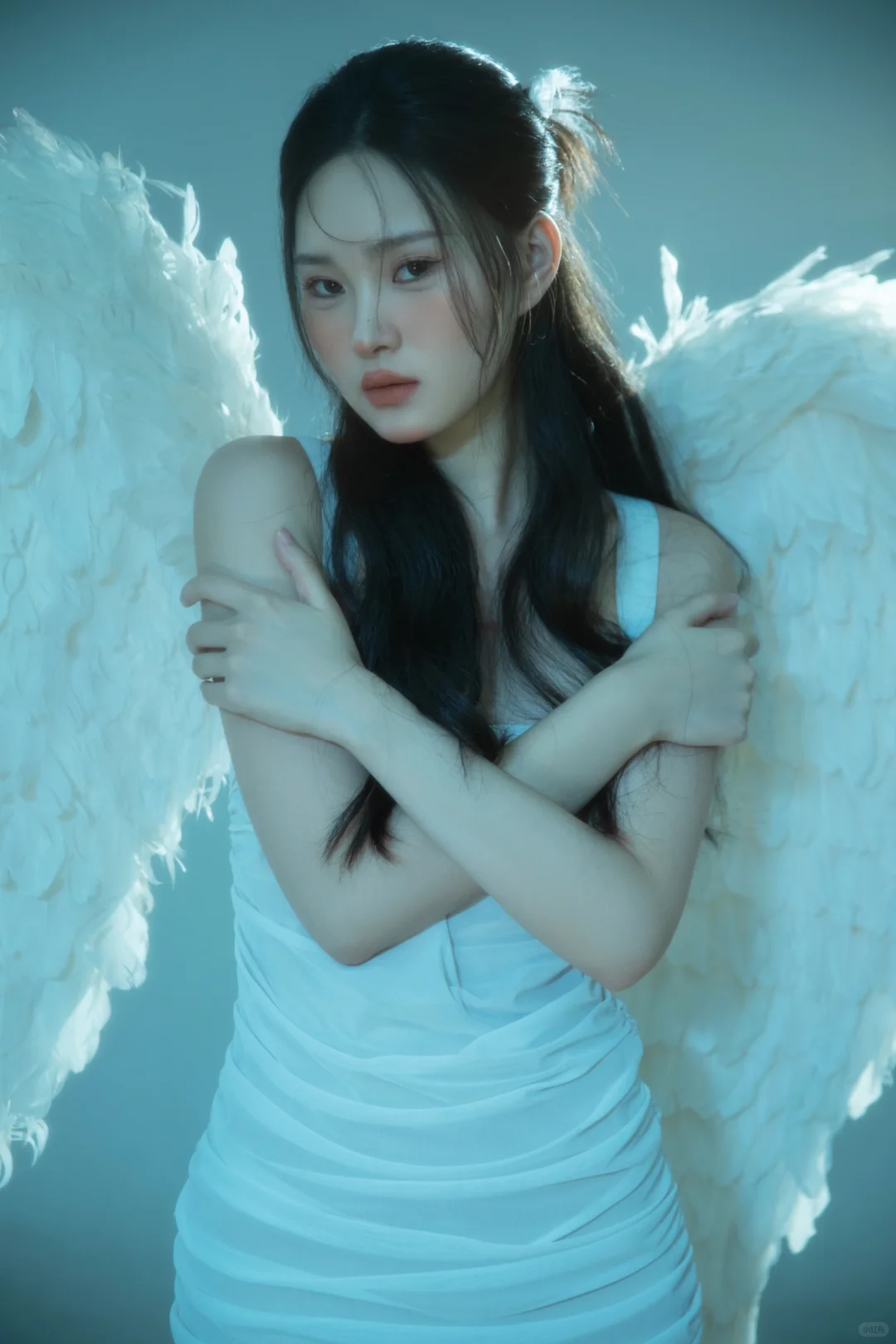 氛围感天使写真 |坠入凡间的梦幻之美🎀