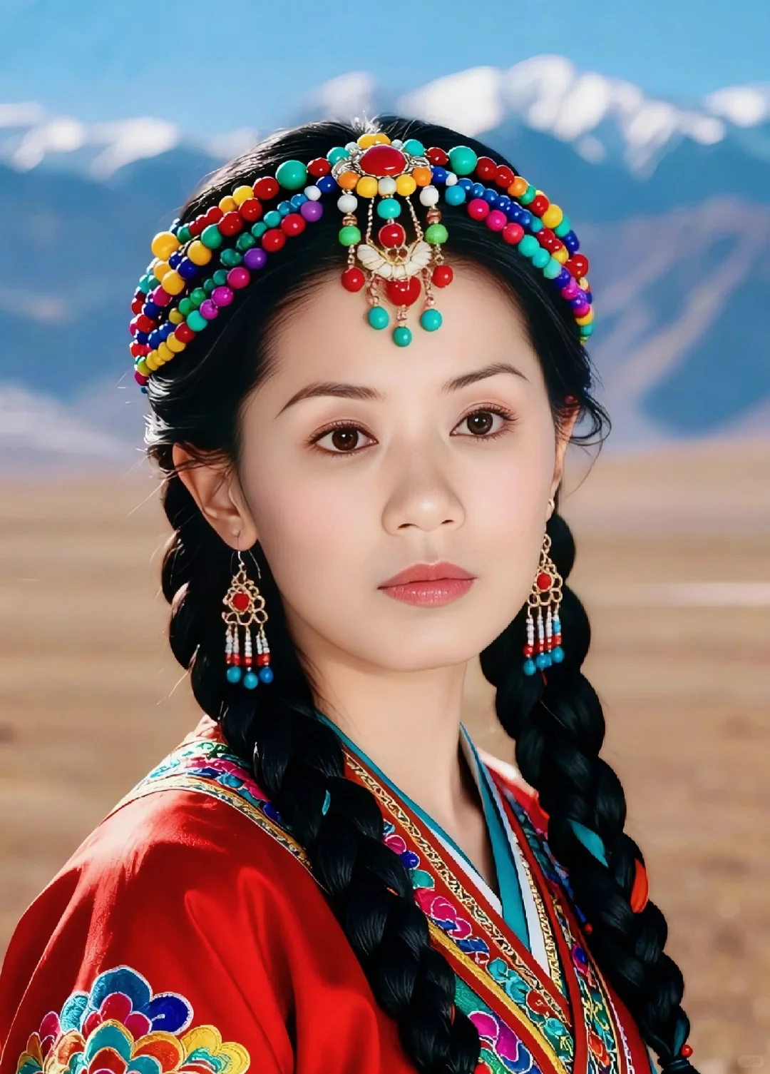 新修版的结局，敏敏回蒙古啦～