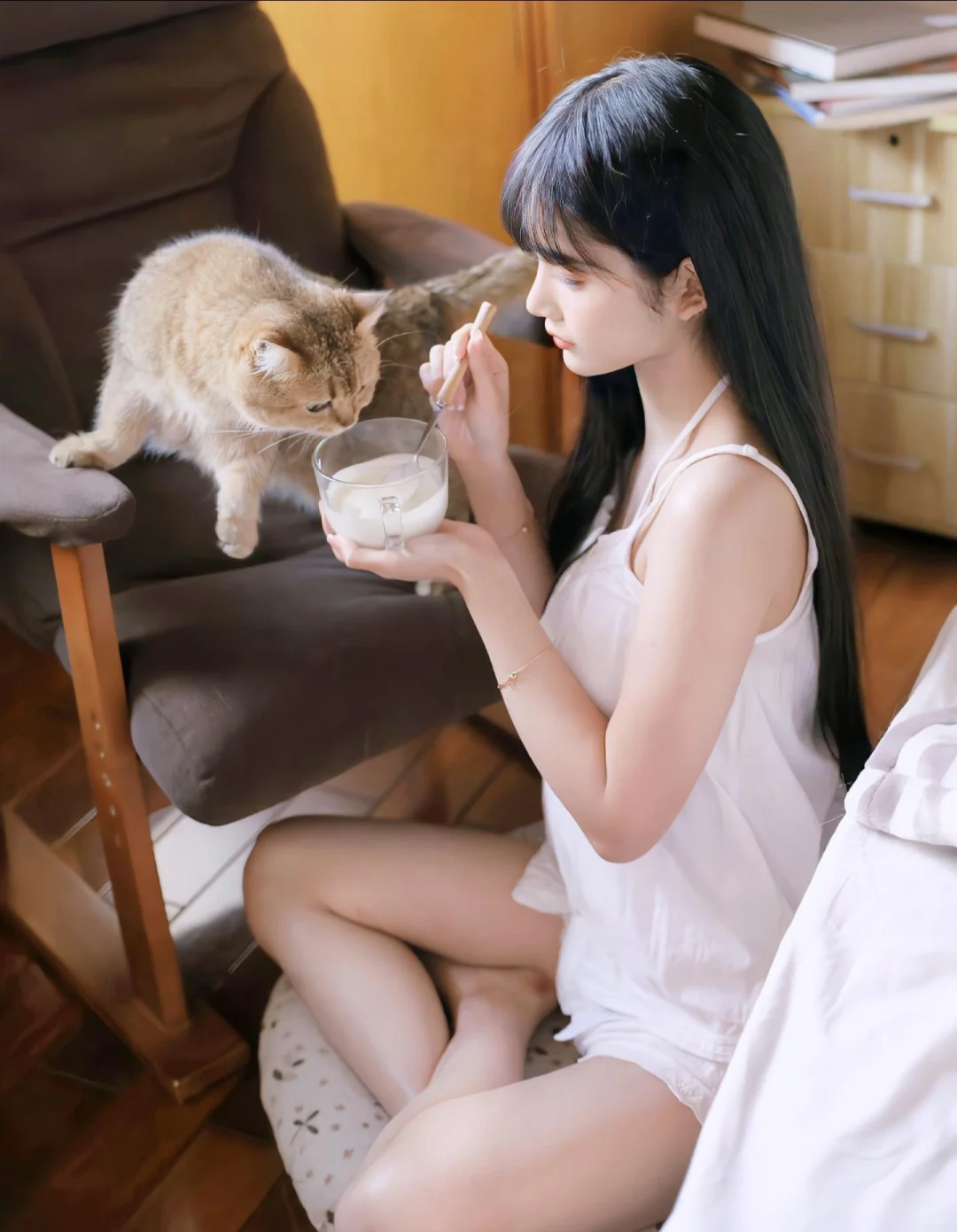 我和我的猫咪🐈的私房写真