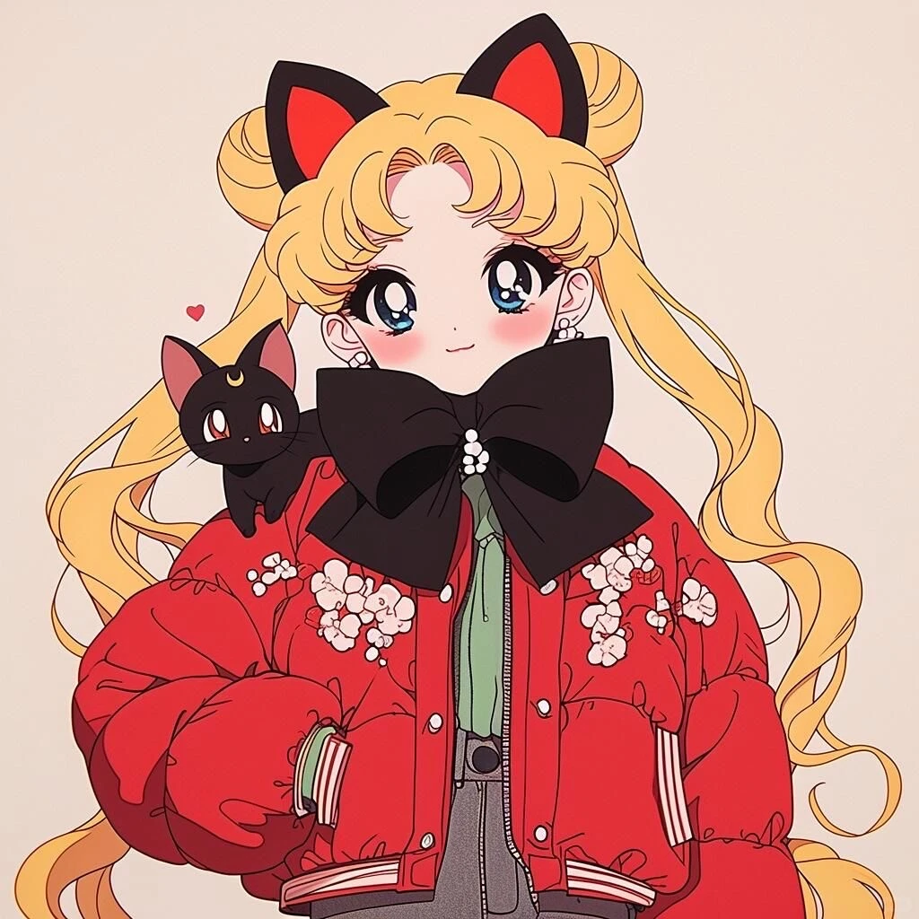 𝑾𝒆𝑪𝒉𝒂𝒕头像｜冬日美少女战士头像