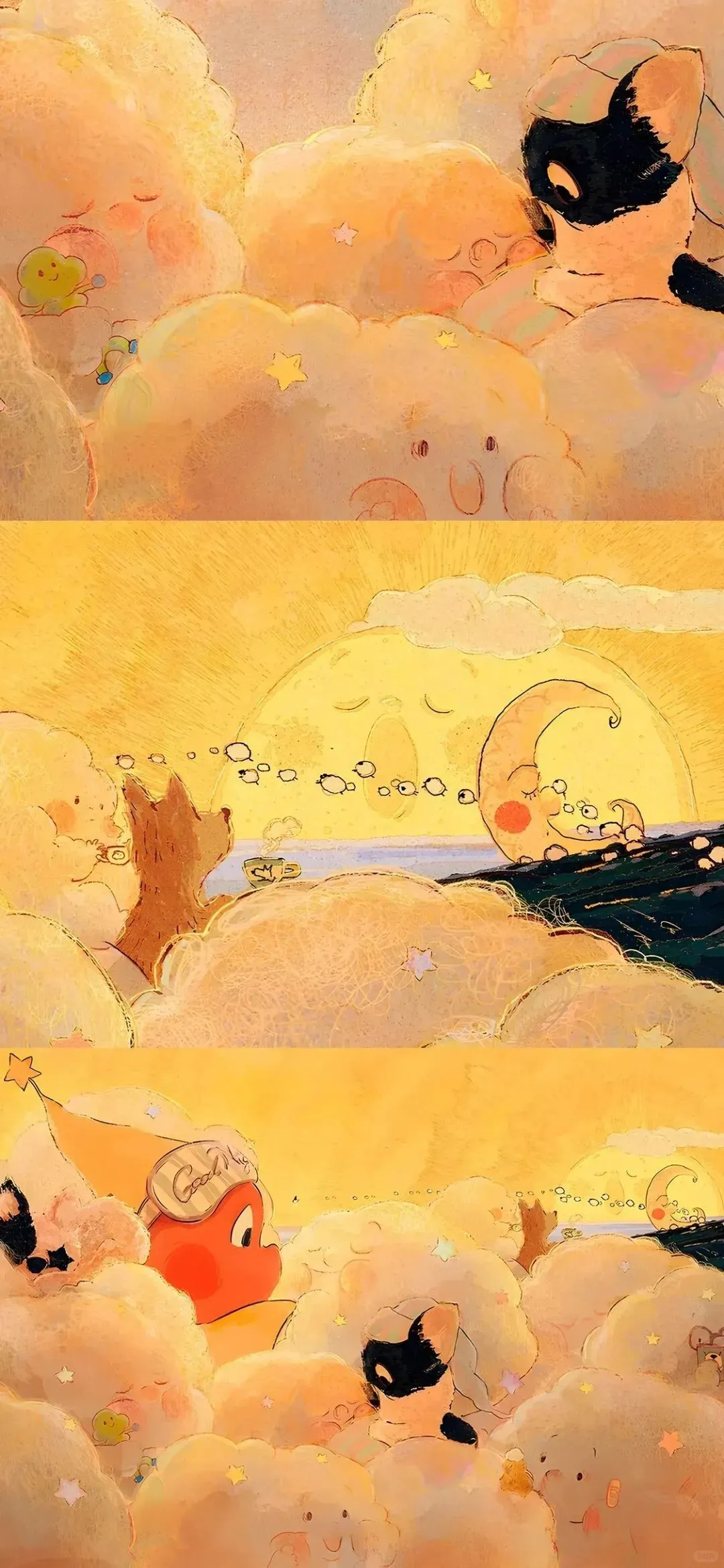 可爱星星人壁纸第三弹来了！！！