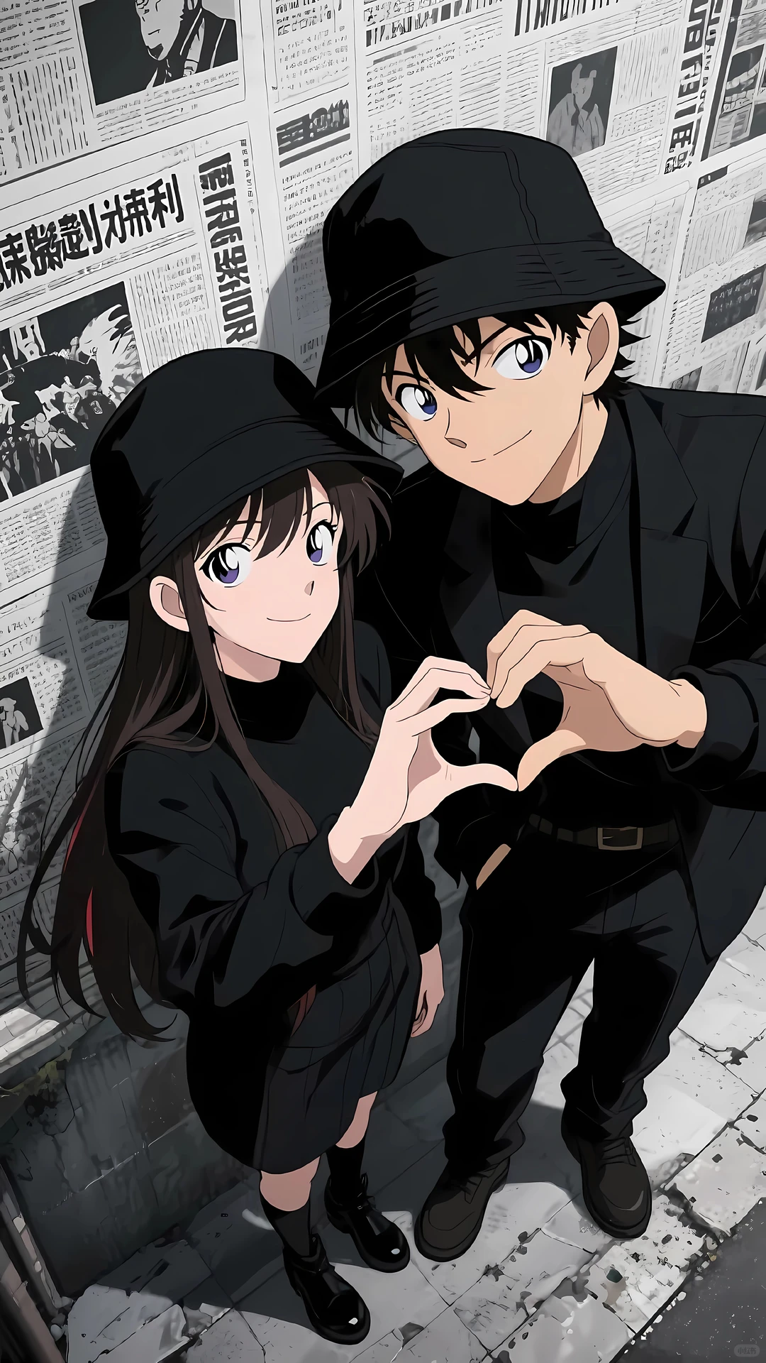 🌟柯南CP动态壁纸全网首发 解锁屏幕瞬间