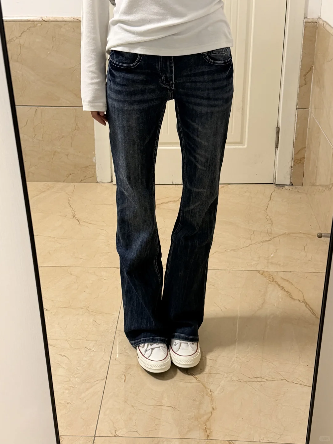 好显瘦的微喇裤好复古！！