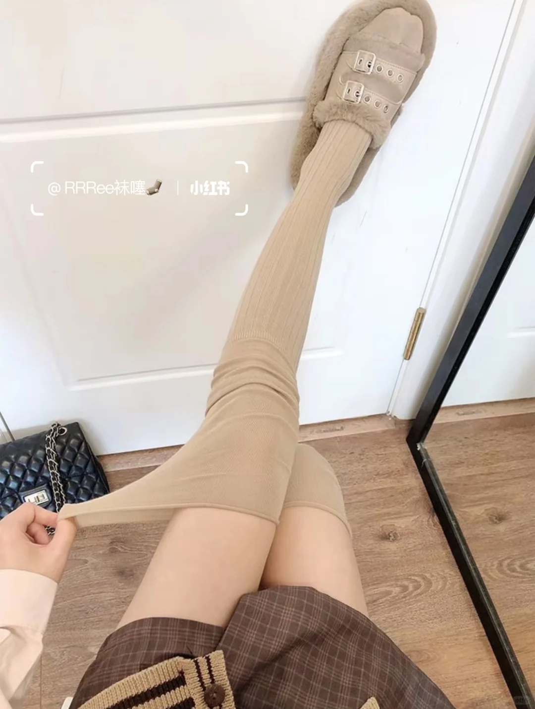 🍂冬季穿长靴配这长筒袜 太能出片了姐妹们