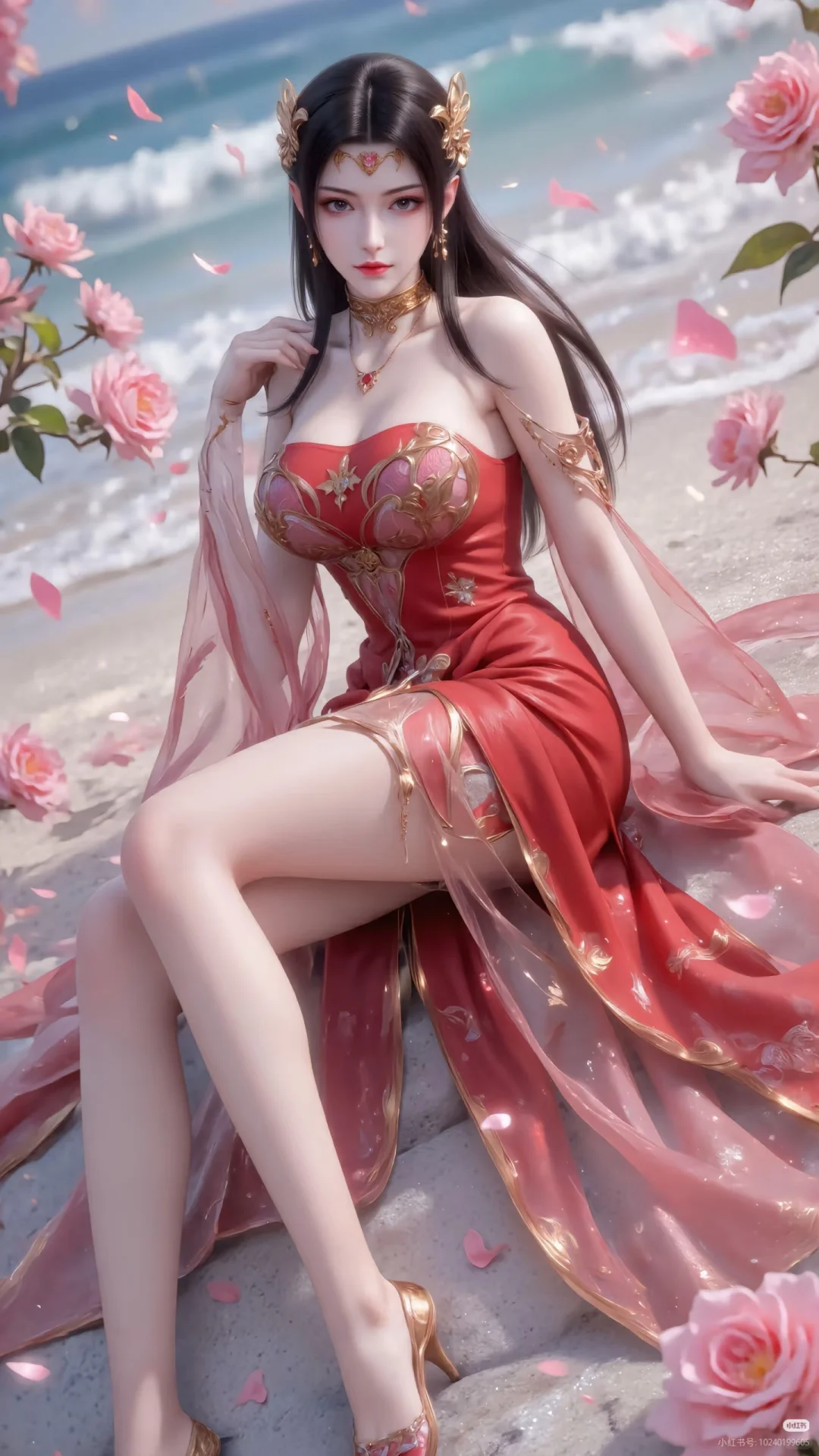 绝世美神降临，仙气飘飘来～