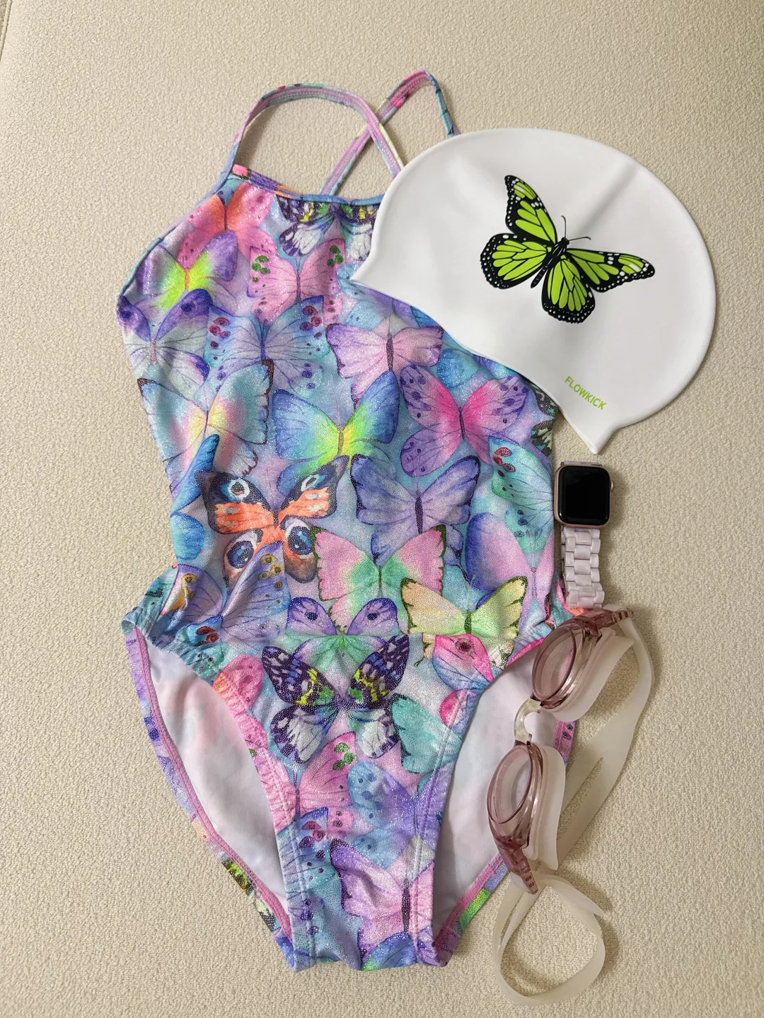 🦋蝴蝶控的蝴蝶泳衣