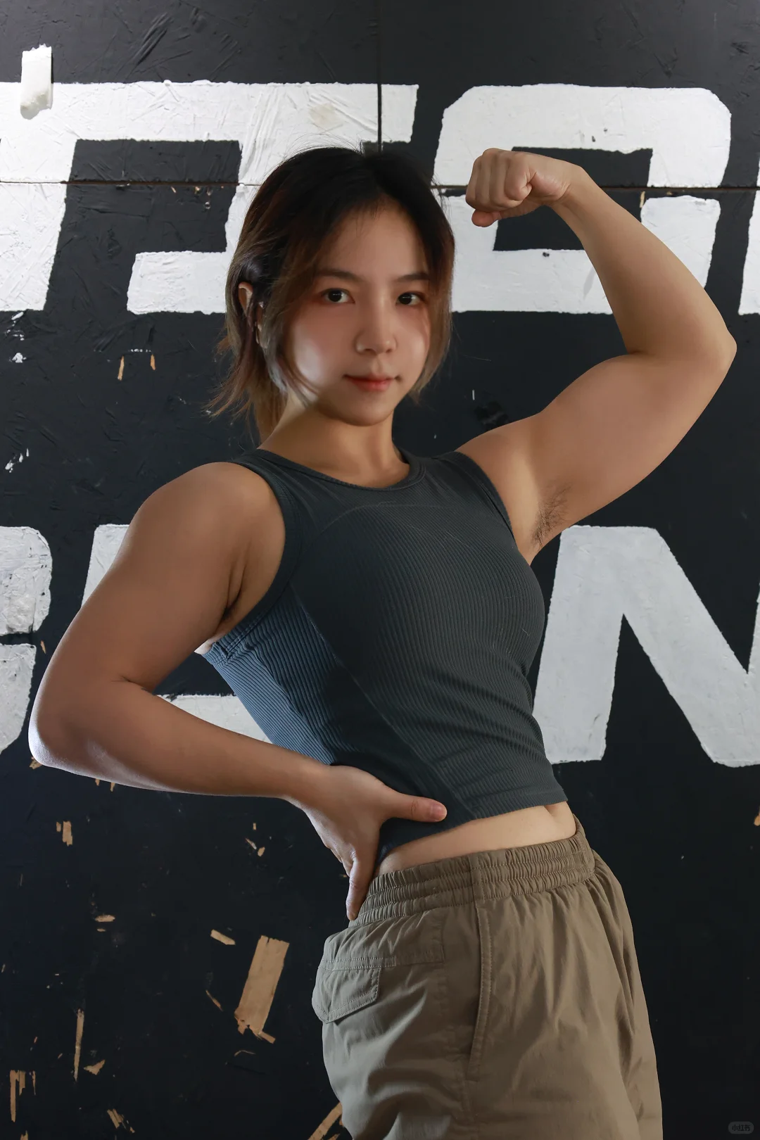 你们老婆肌肉也这么大吗