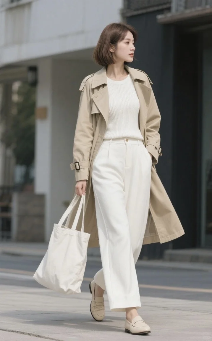 🍂早秋穿搭|高级白色质感穿搭