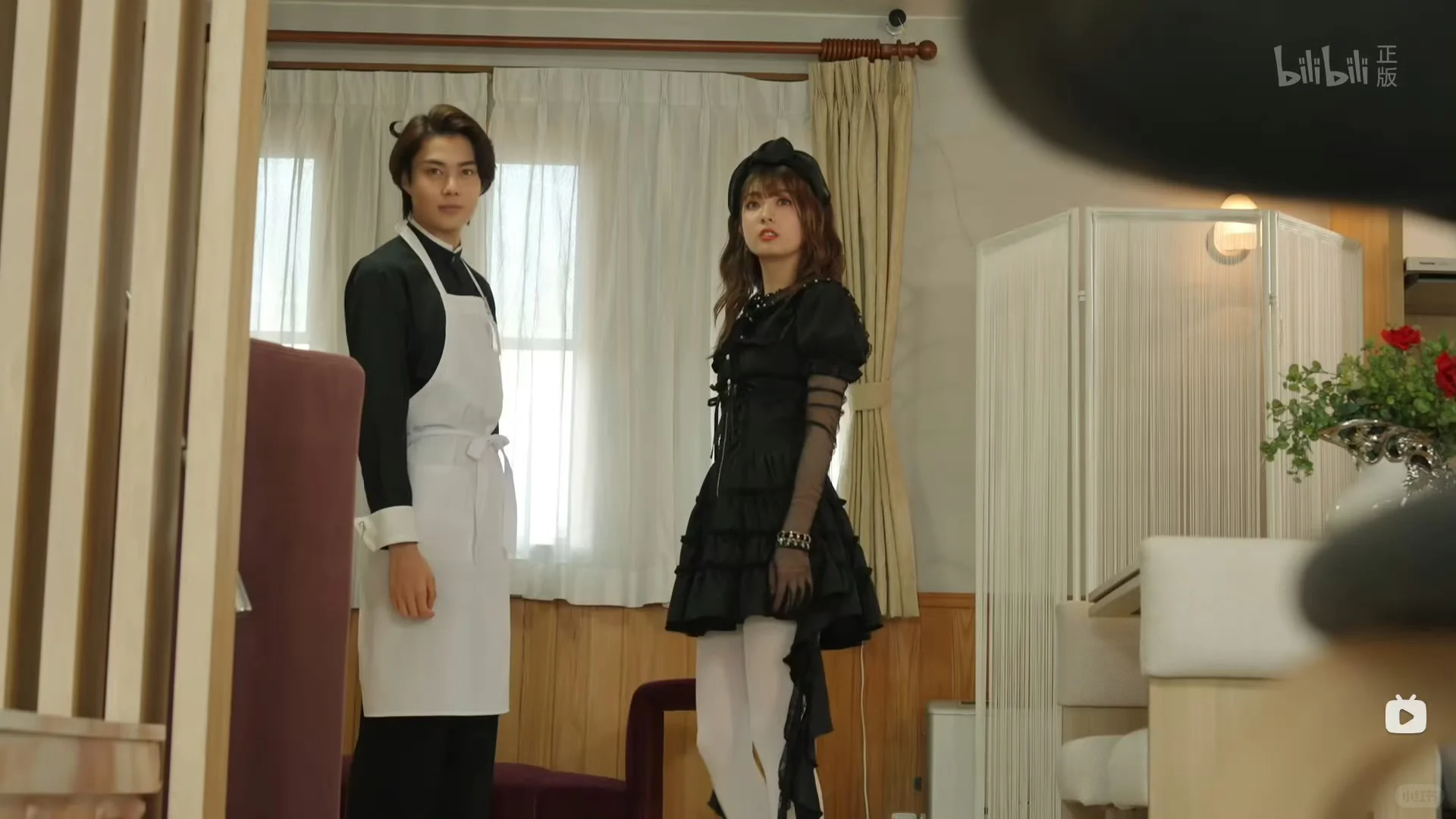 假面骑士ZZZ宁莫cp+宁梦黑裙白丝穿搭