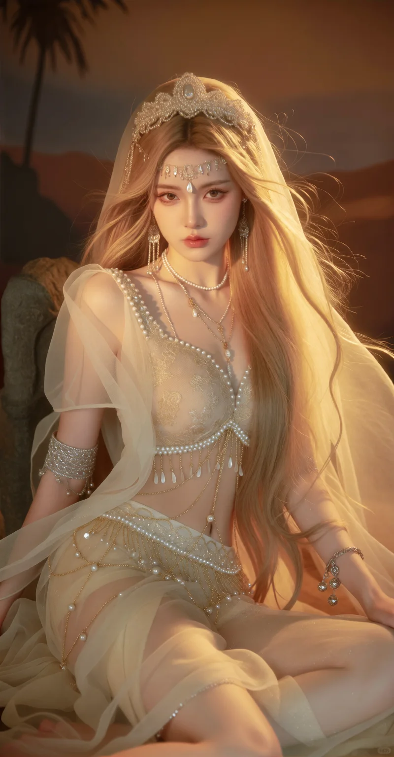 非常喜欢的一组图！性感温柔的西域女神！