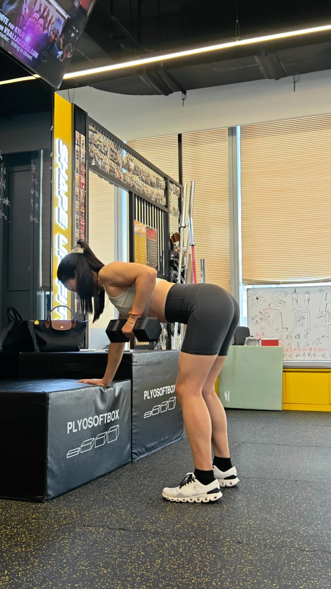 手臂线条出来了💪