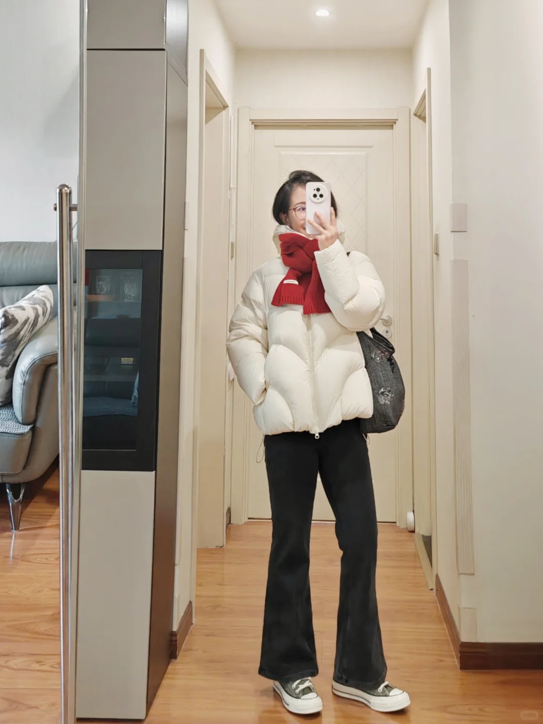 155/92 小个子的简单穿搭 保暖最重要