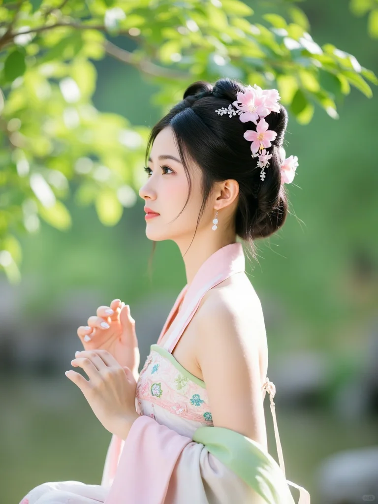 一眼惊艳的汉服造型