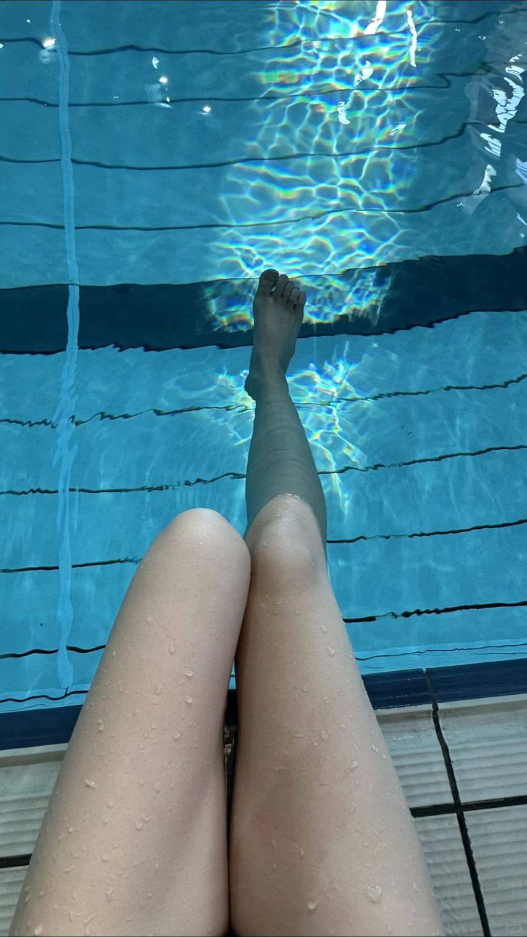 希望游泳可以让我变得越来越自信