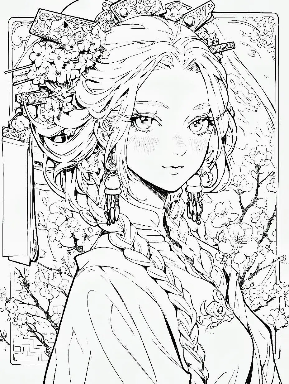 1300➕国风人物线稿素材🥬