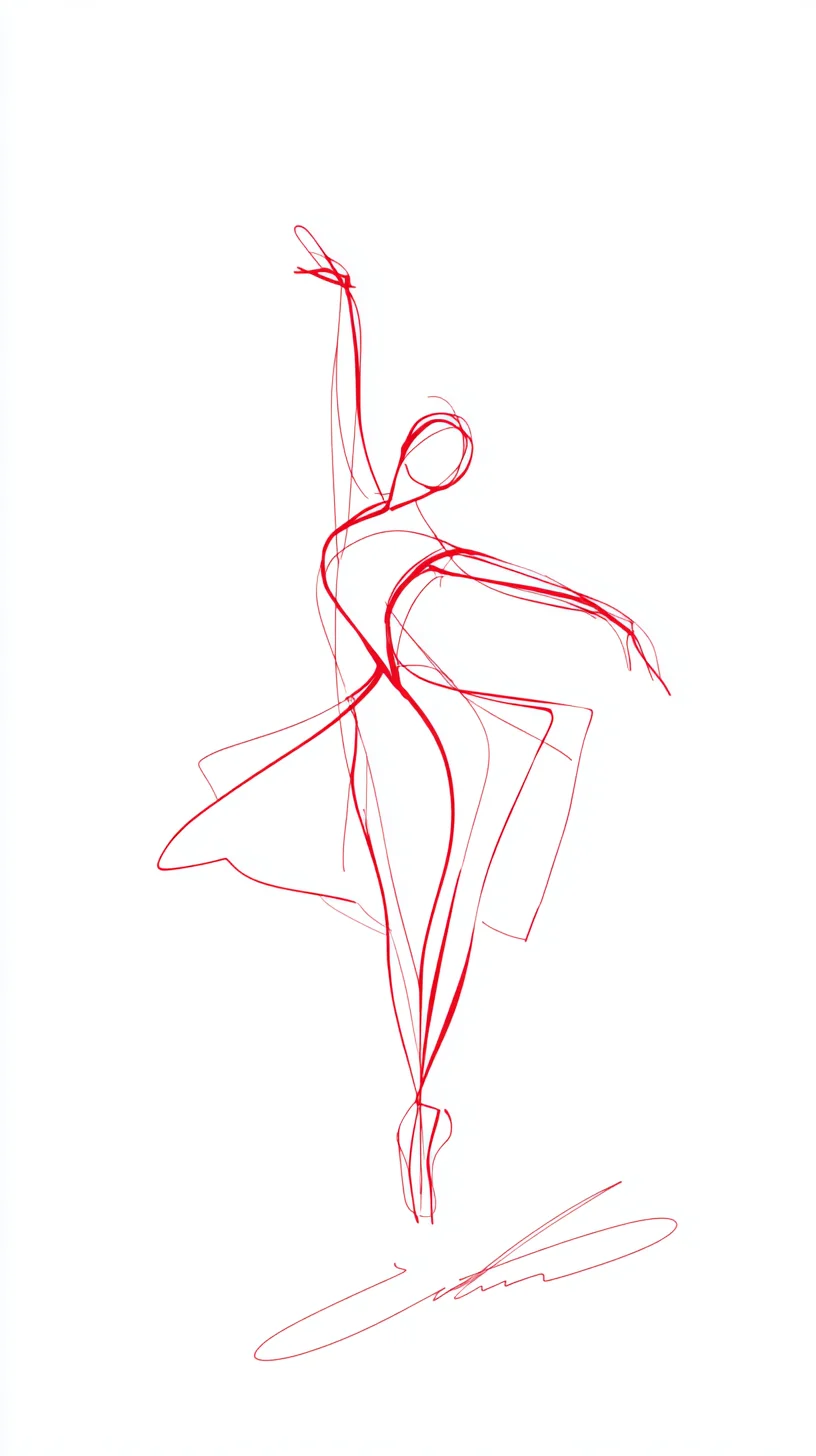 当线条开始舞蹈，灵魂也随之轻盈