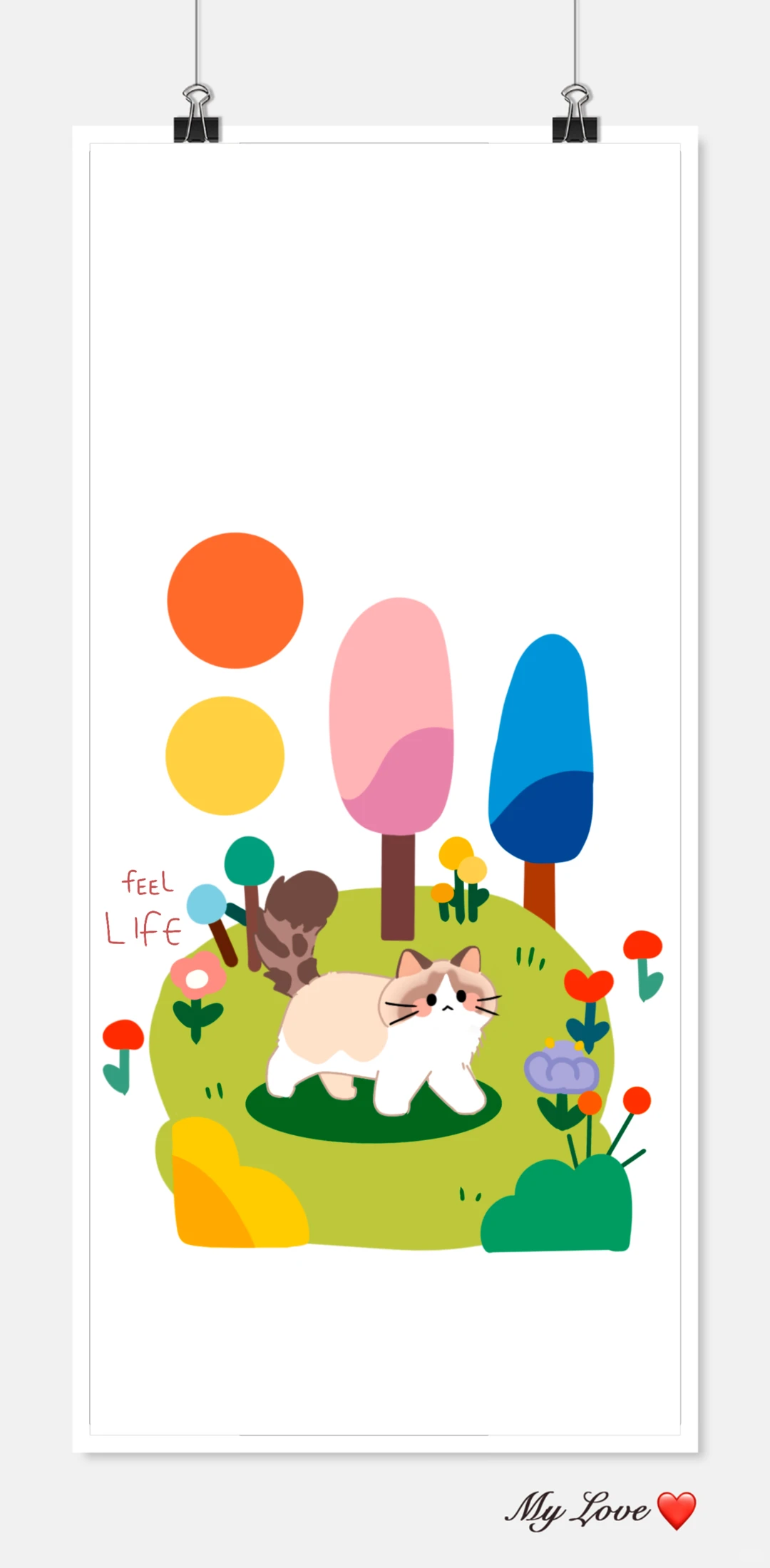 多巴胺猫猫壁纸🐱~