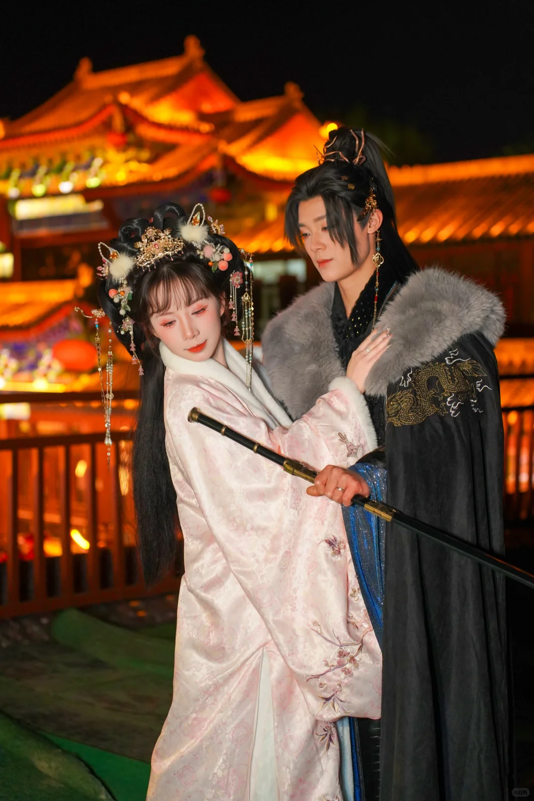 这么甜的汉服情侣你见过吗