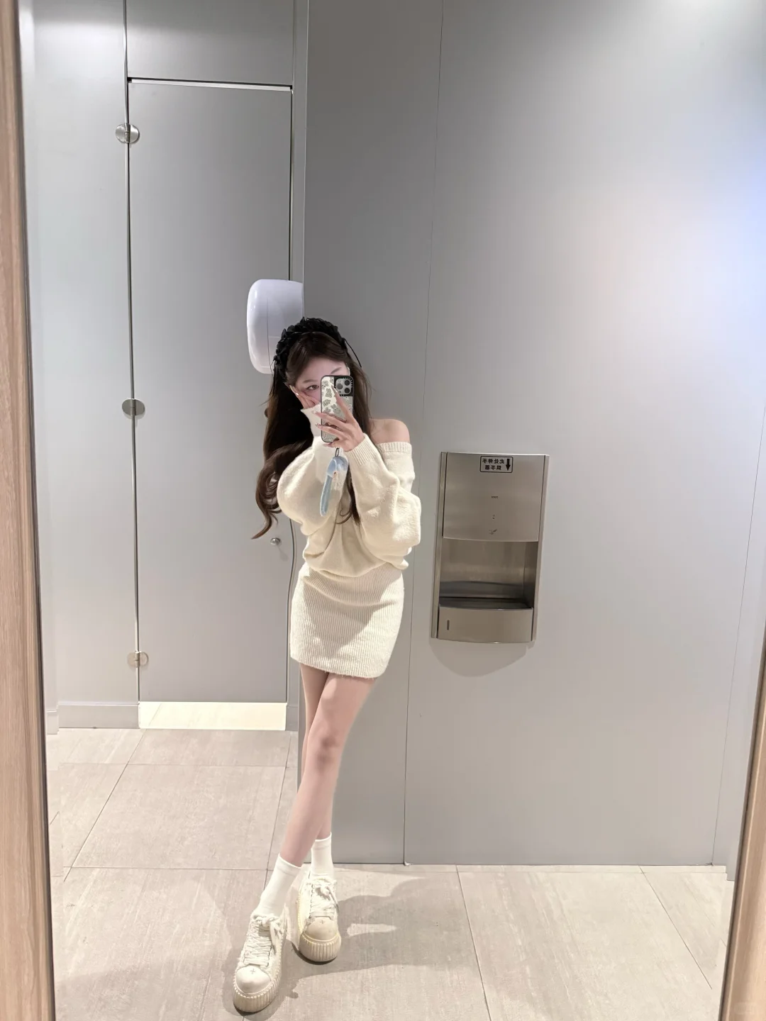 韩女白开水穿搭