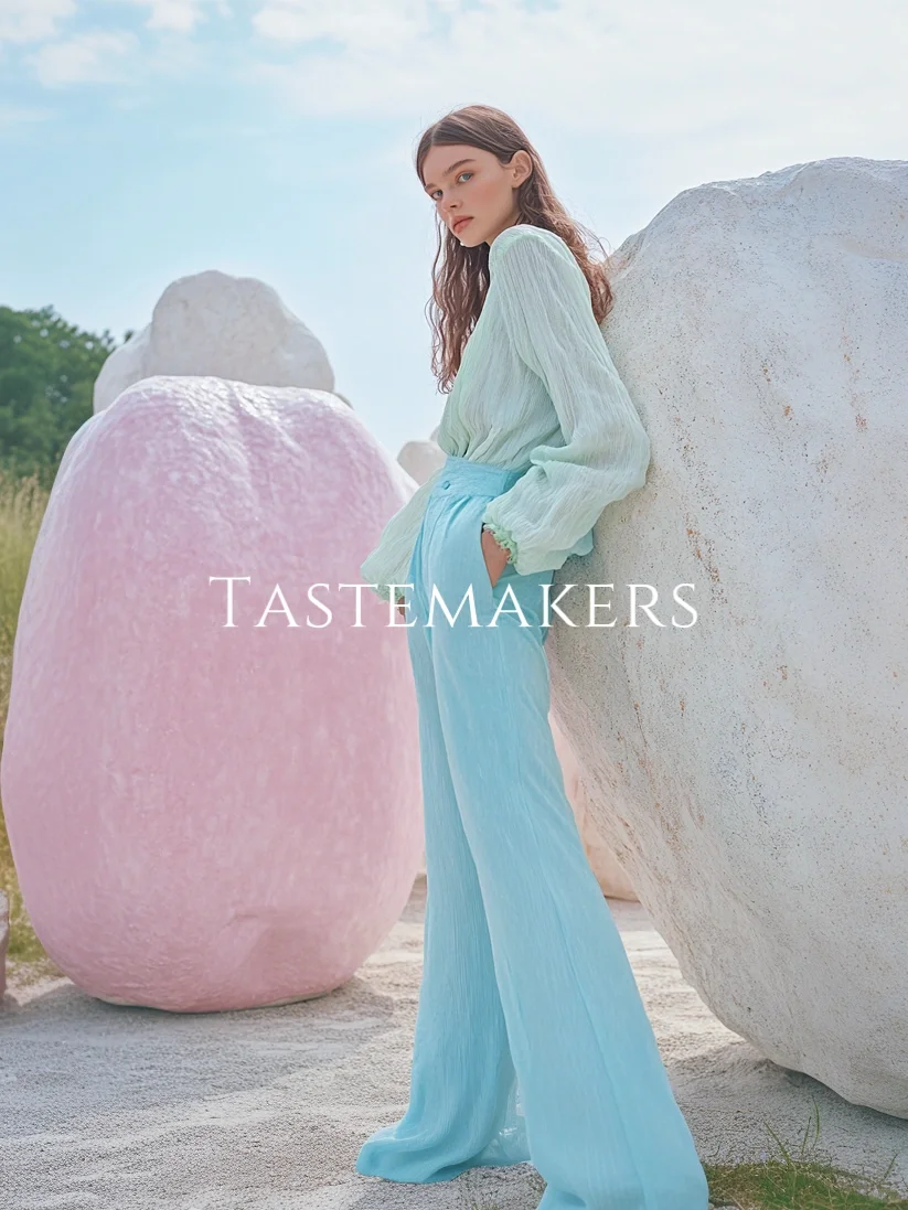 【商业拍摄】欧美模特马卡龙色系品牌大片