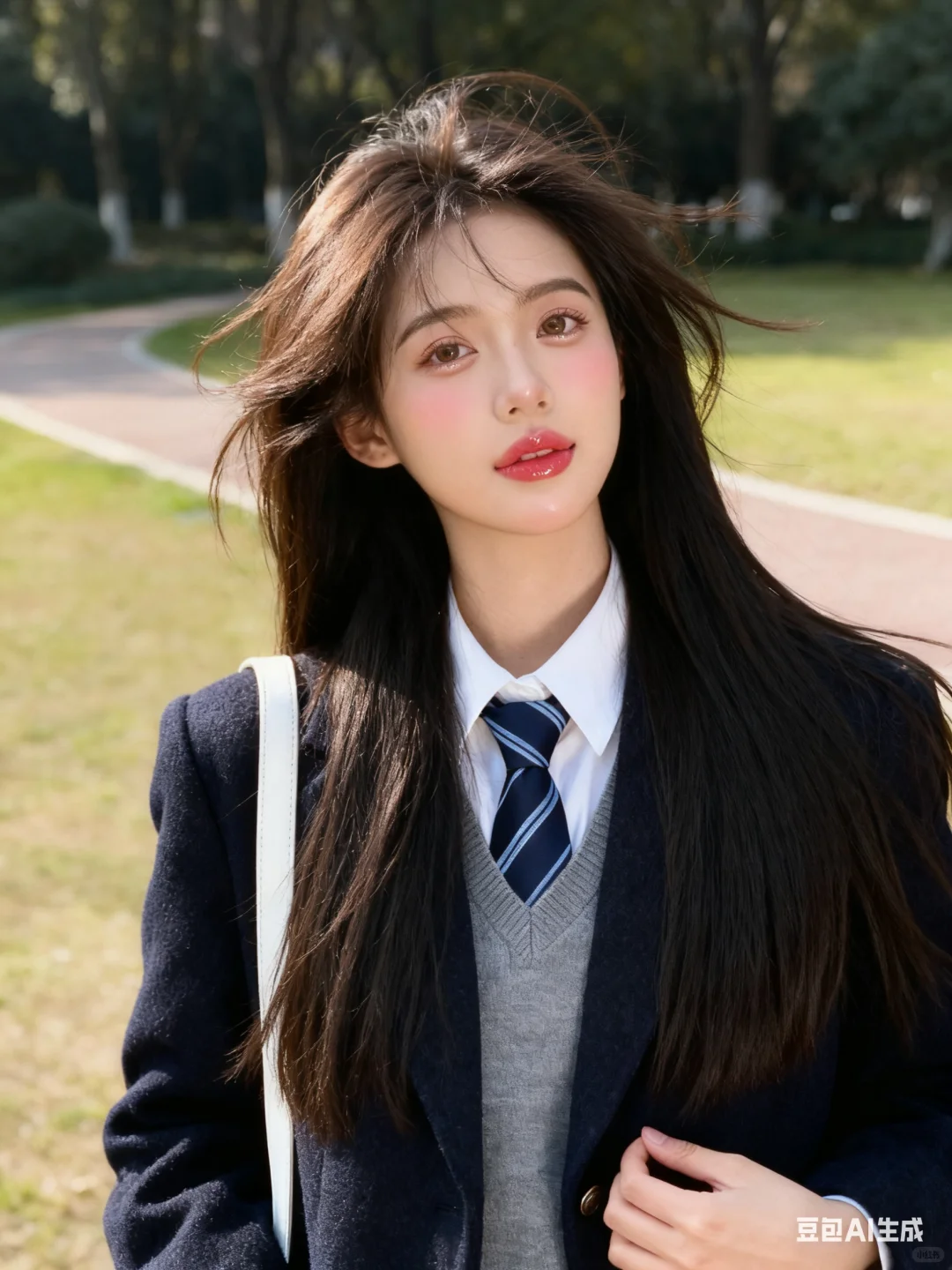 韩系秋日氛围感📷(无成本豆包指令)