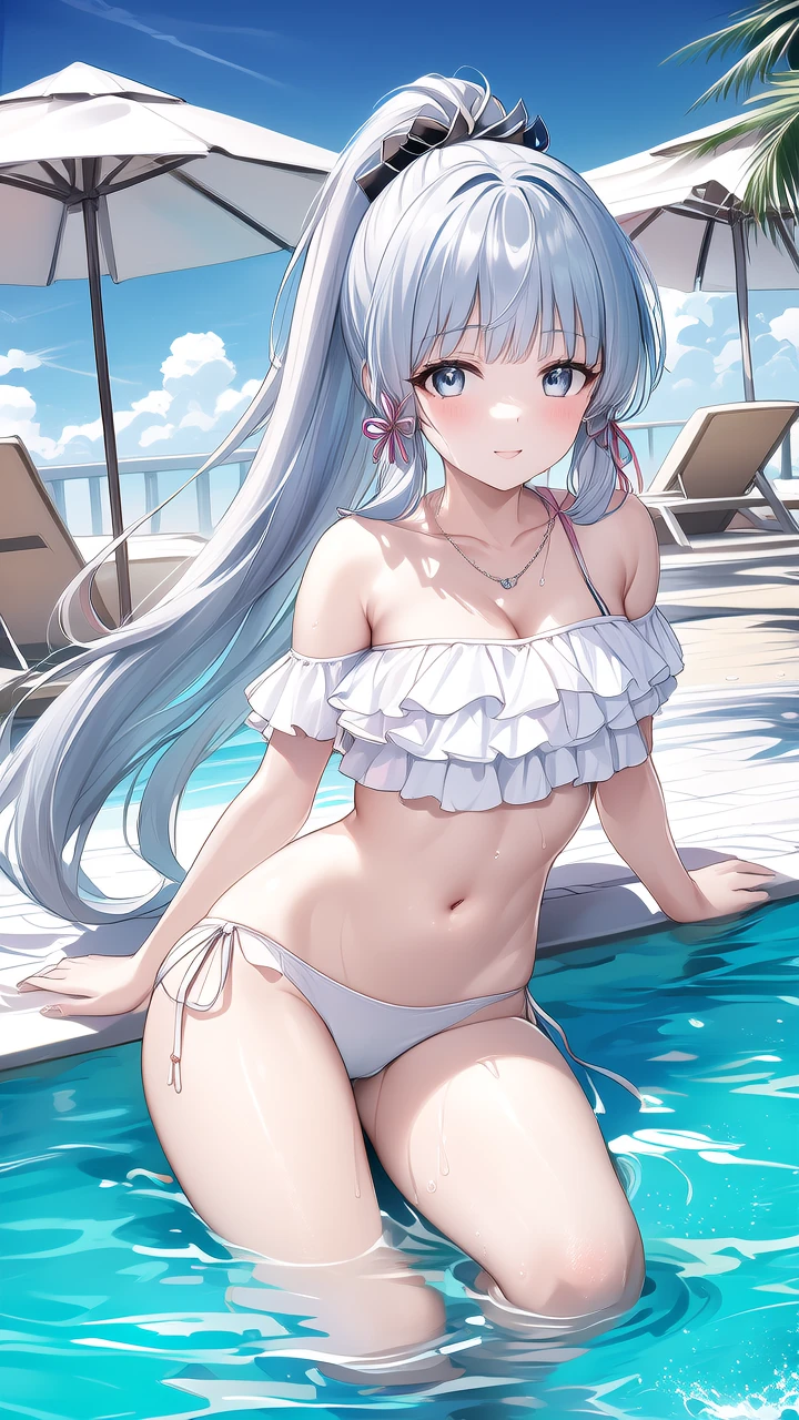 🌊 夏日的海边，与二次元的浪漫邂逅 🌞