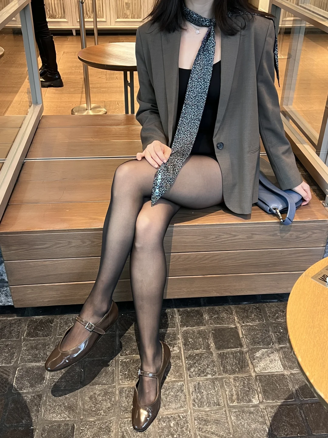 丝袜质感决定穿搭level 🖤小众黑丝封神版