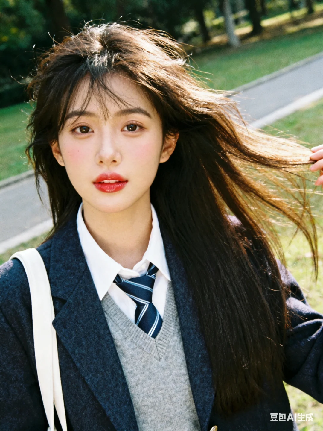 韩系秋日氛围感📷(无成本豆包指令)