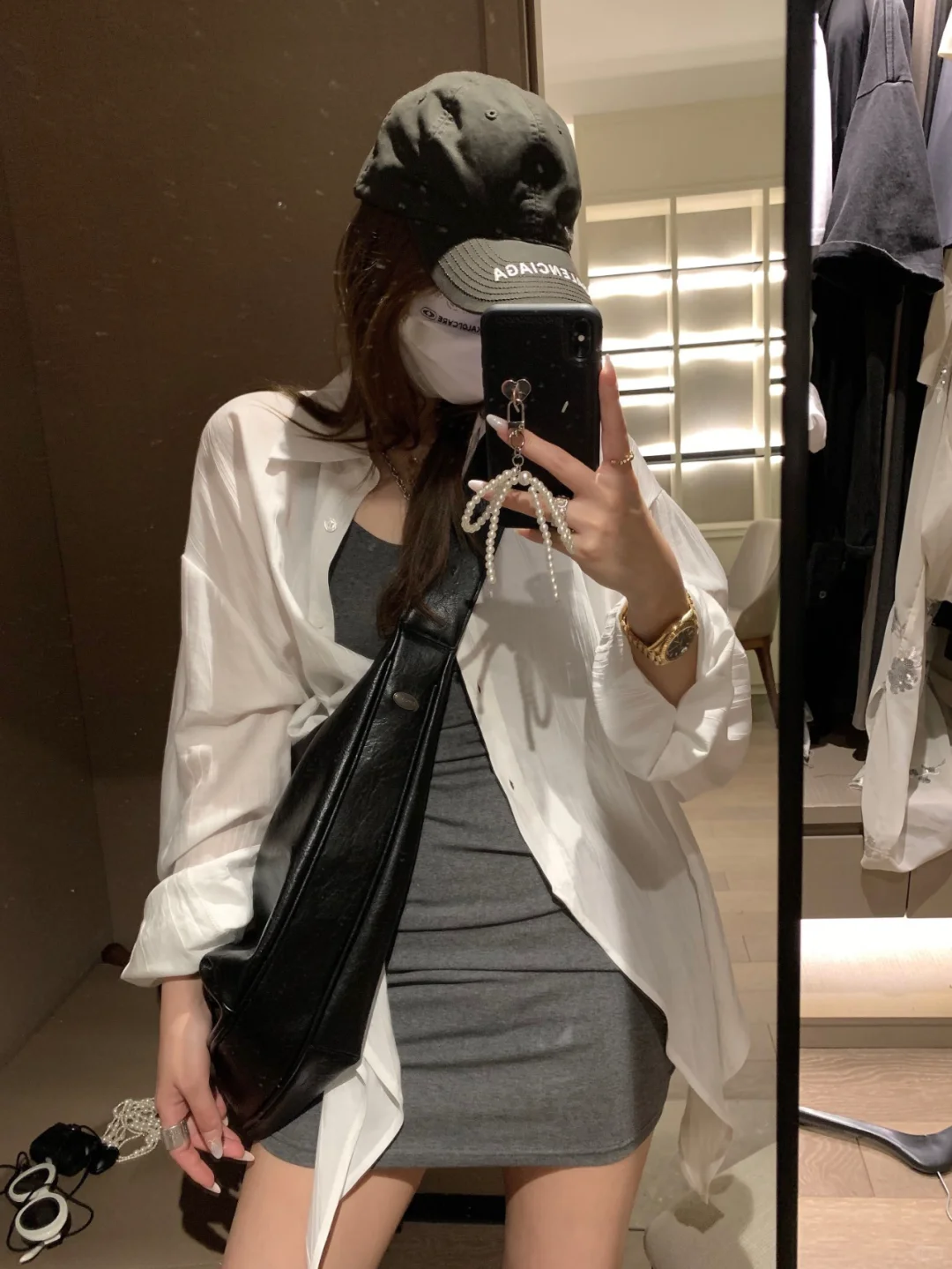 辣妹穿搭👉自带胸垫的吊带裙