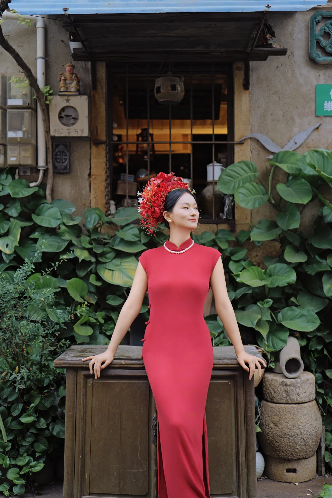 鼓浪屿簪花写真～不得不说红色真的好出片✨