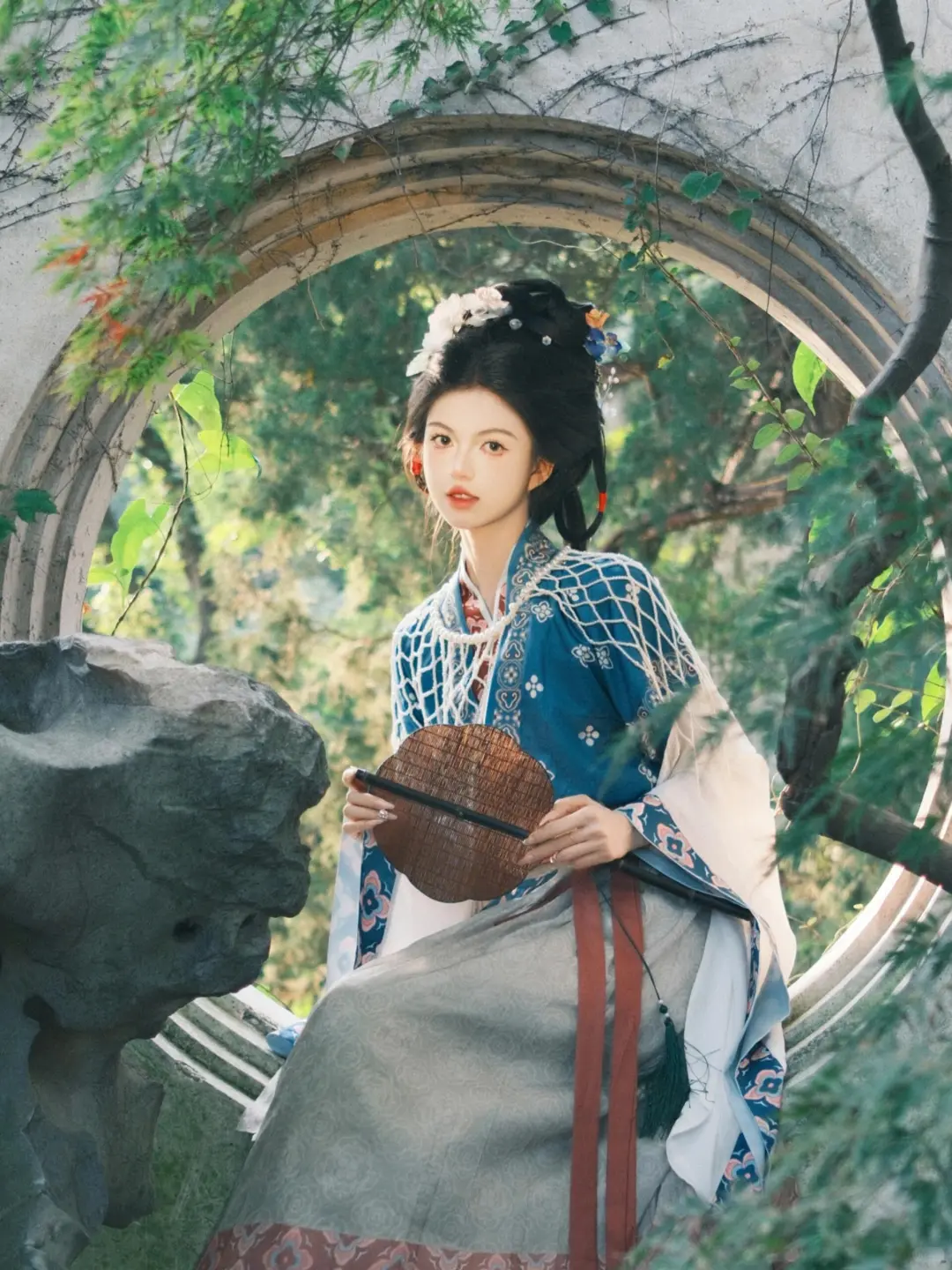 西安苏州汉服|宋制仕女图✨轻复原也太美啦