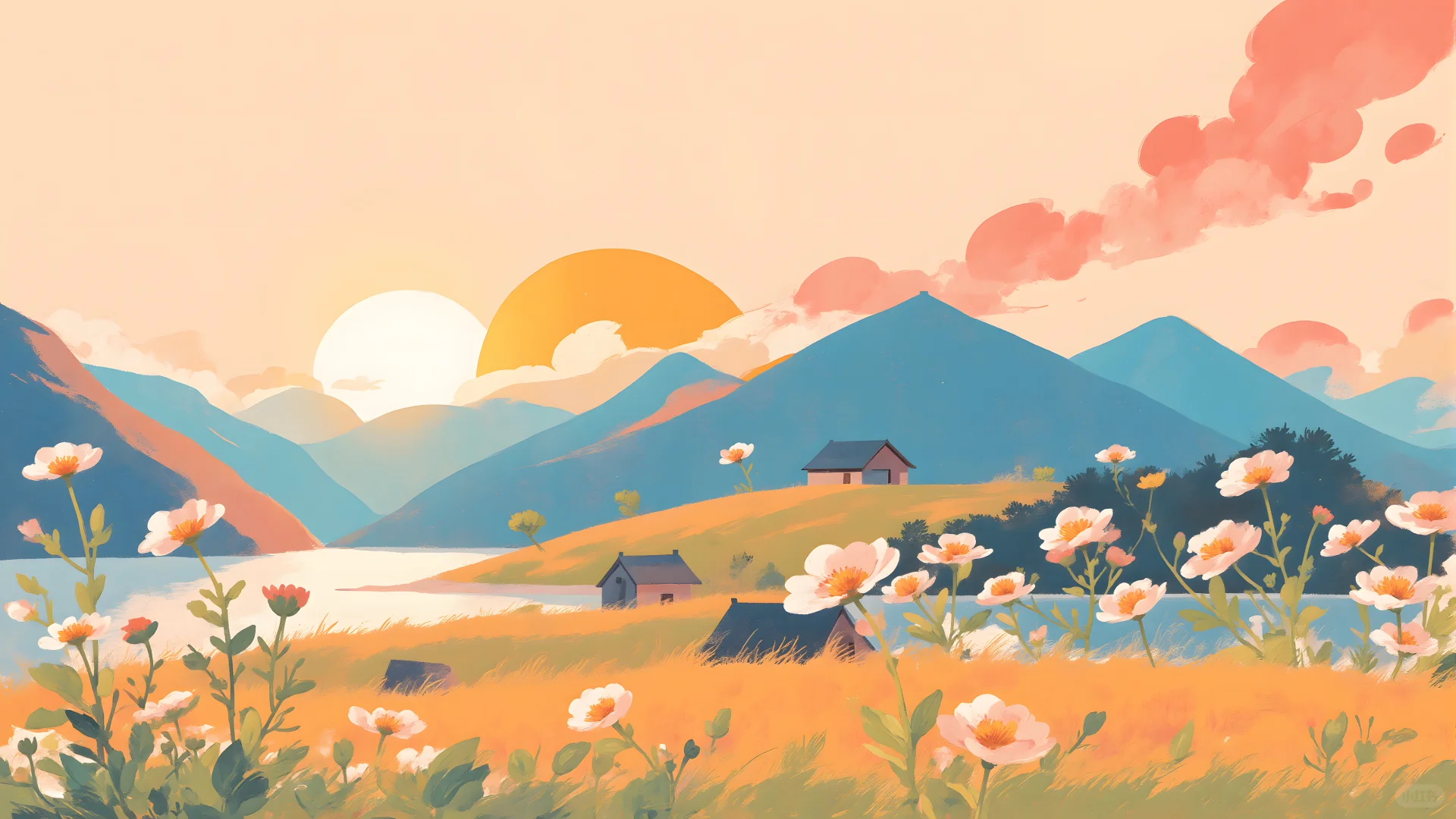 电脑壁纸 治愈简约篇-11【4k超清】