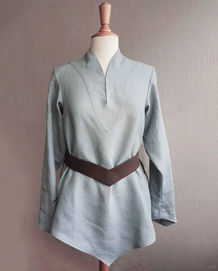 各类北欧女士罩袍定制维京外衣夏季短袖