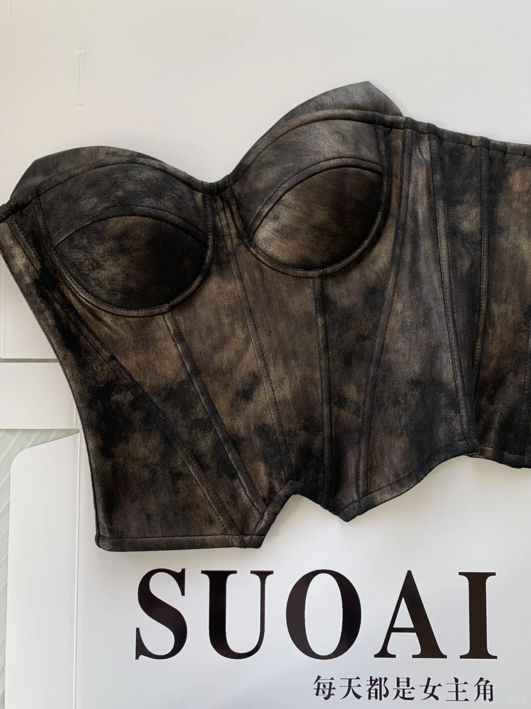 鱼骨胸衣｜新品！喜欢暗黑系的姐妹不要错过～