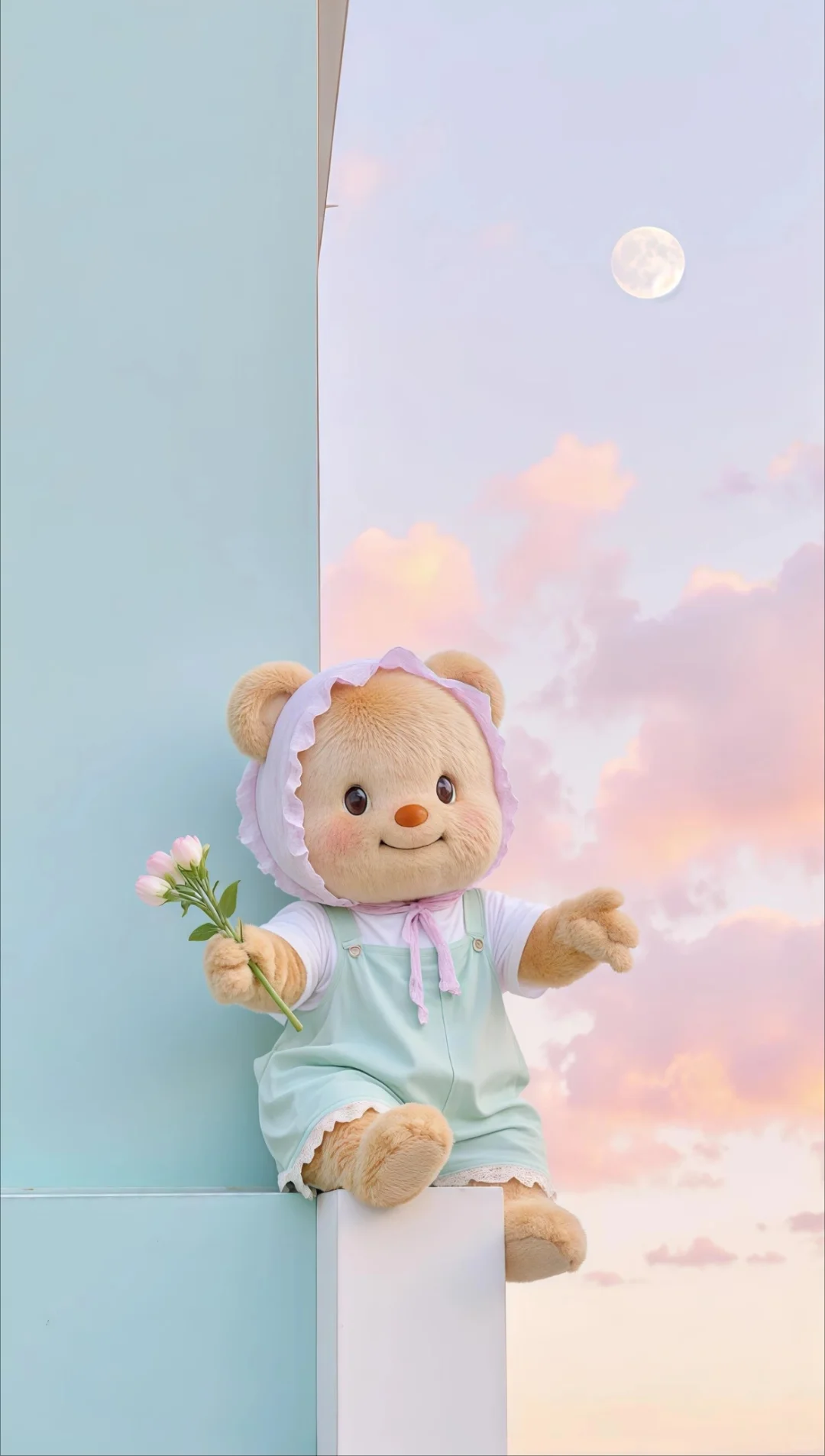 黄油小熊治愈系可可爱爱