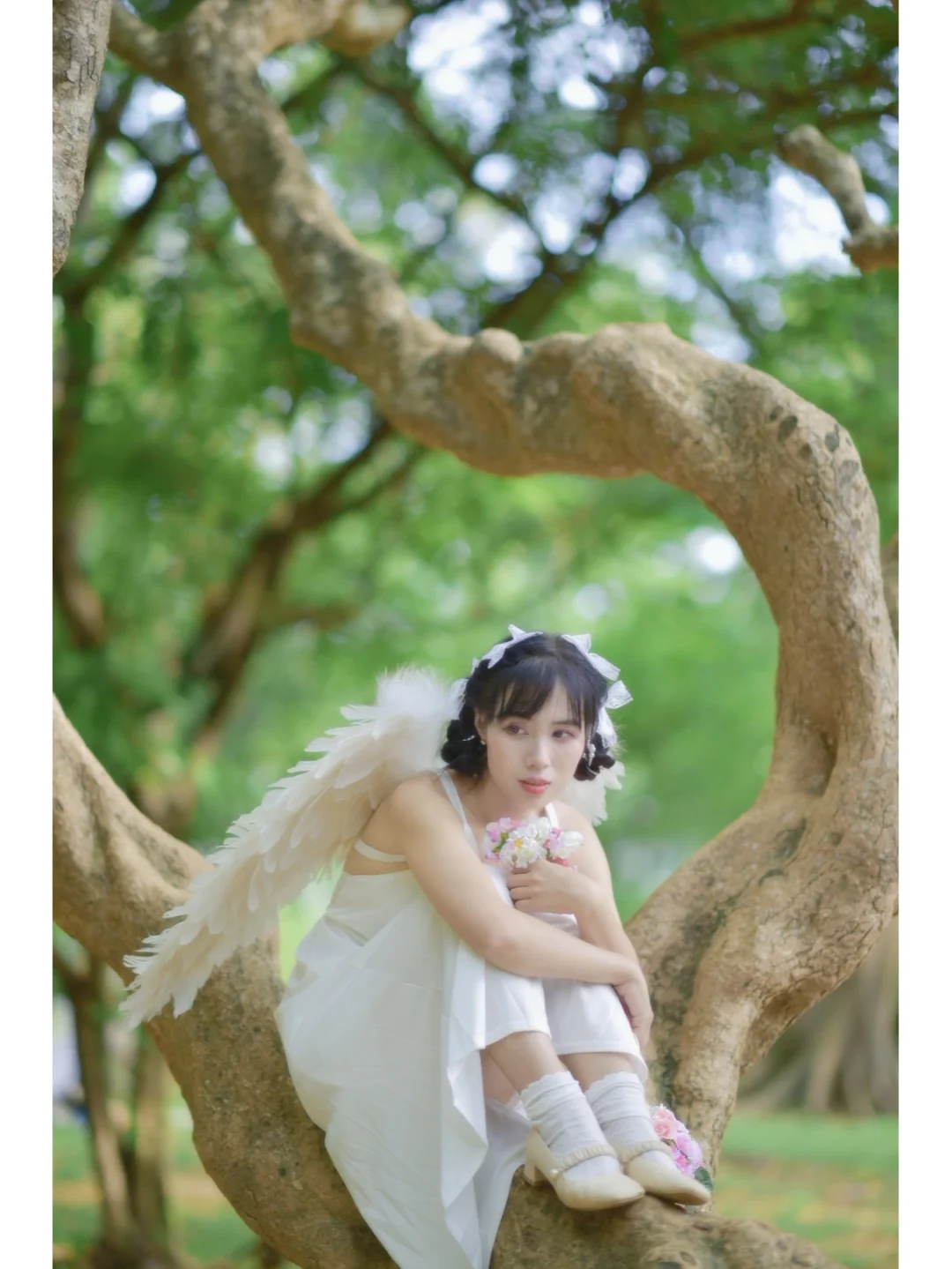 拍到了想要的天使